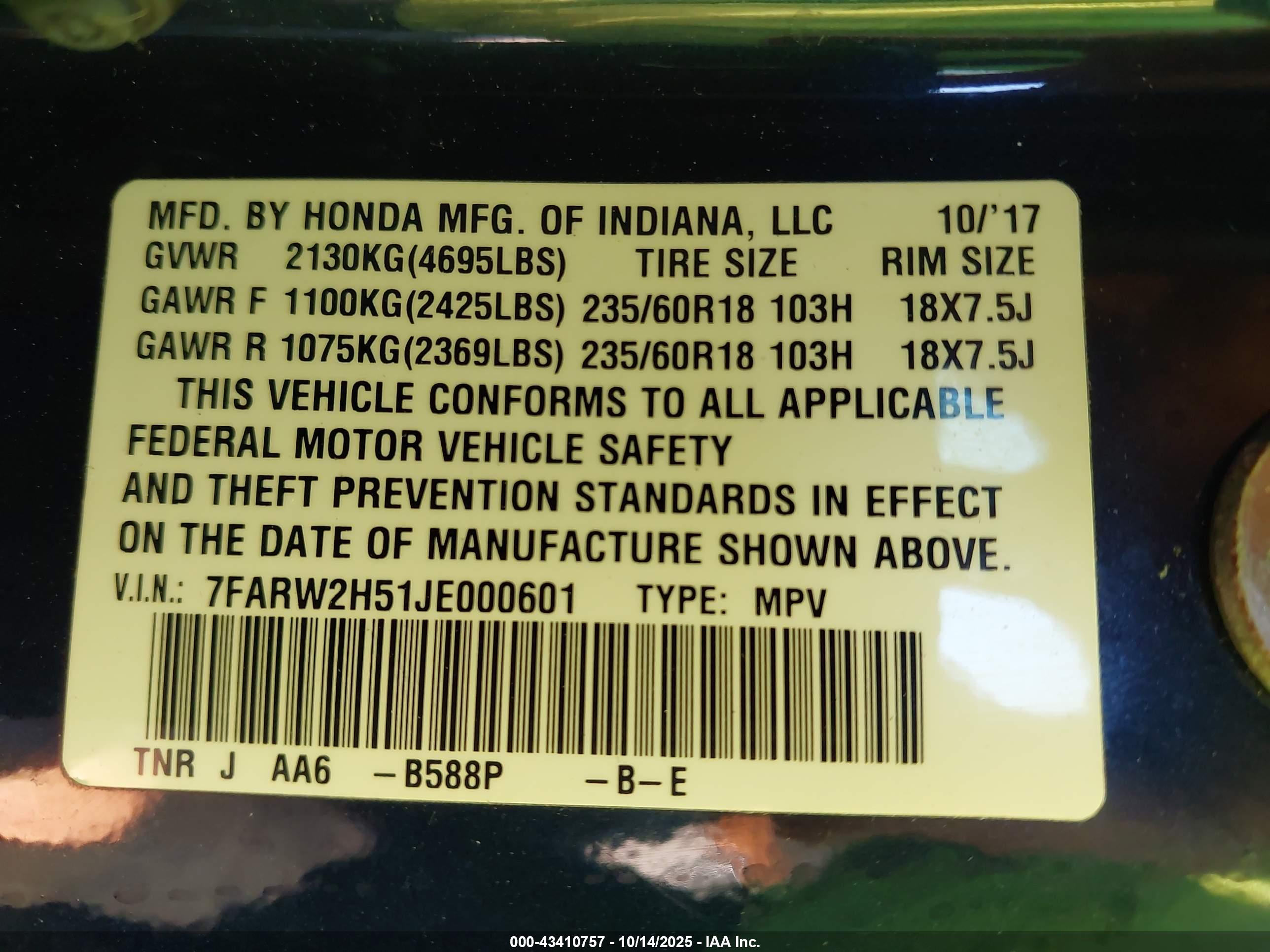 HONDA CR-V image 9