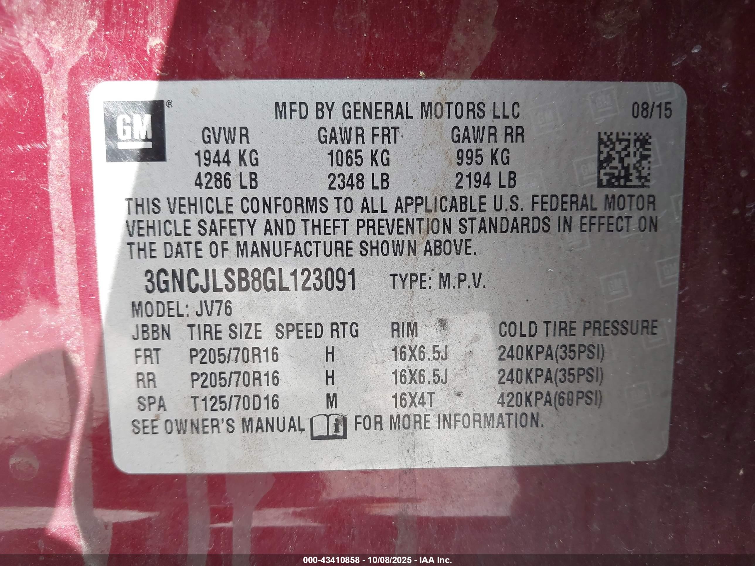 CHEVROLET TRAX image 9
