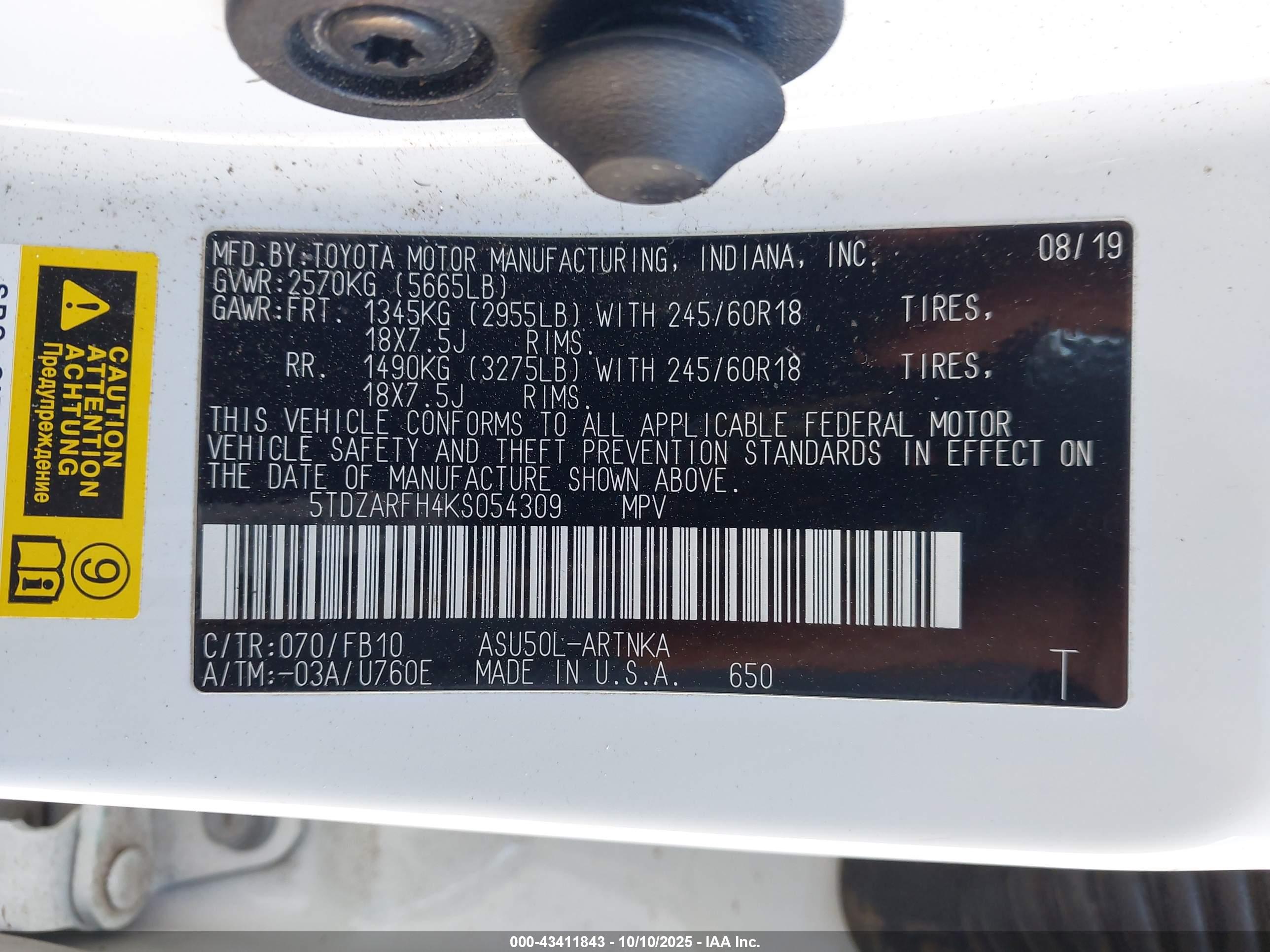 TOYOTA HIGHLANDER image 9