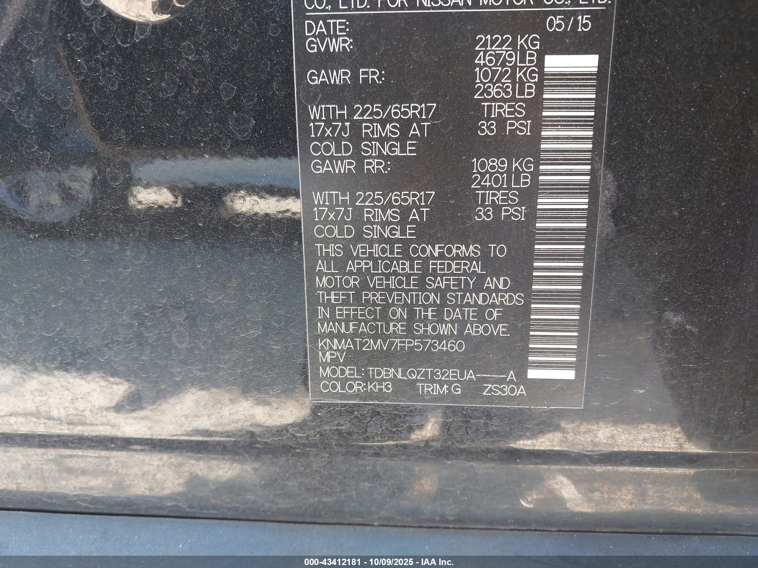 NISSAN ROGUE image 9