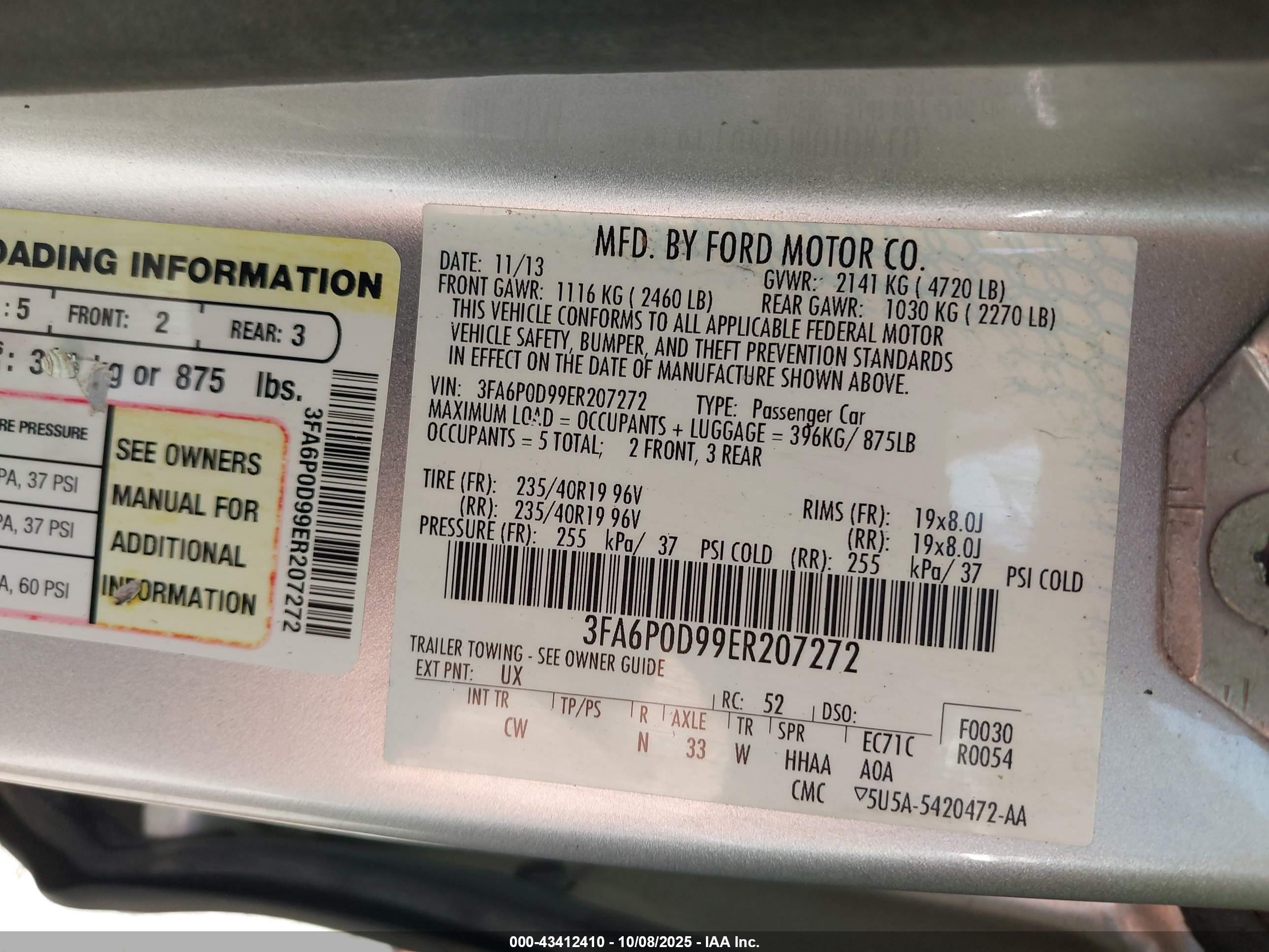 FORD FUSION image 9