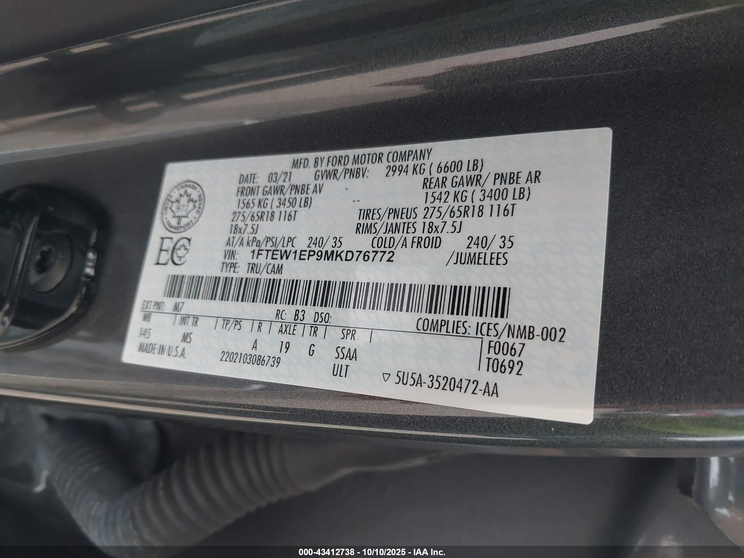 FORD F-150 image 9