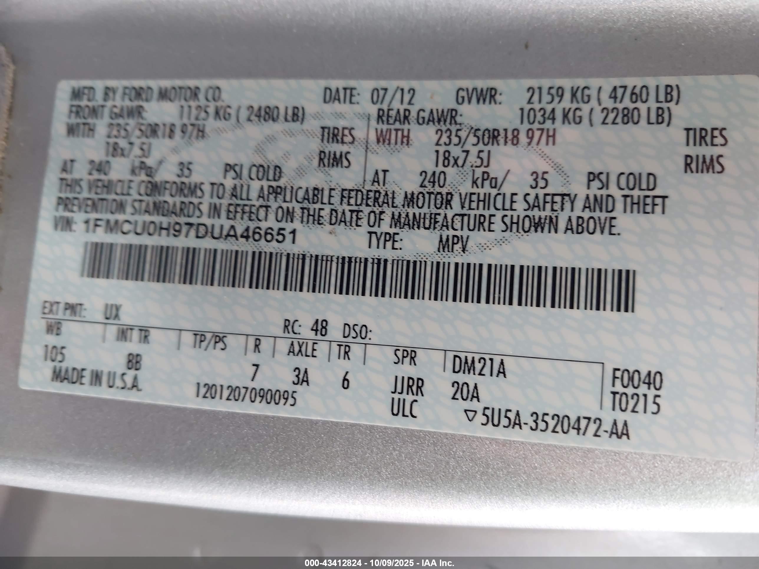 FORD ESCAPE image 9