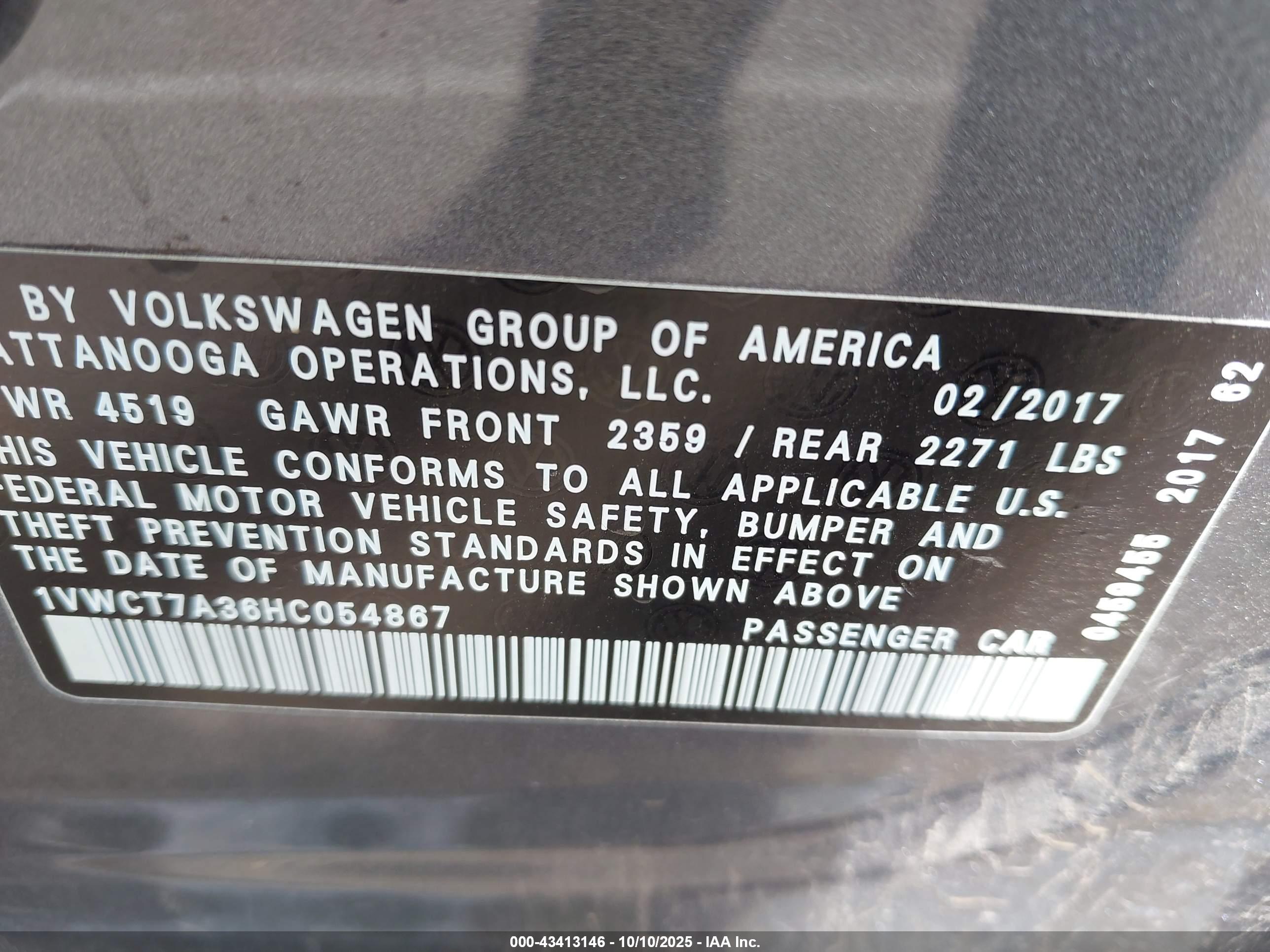 VOLKSWAGEN PASSAT image 9
