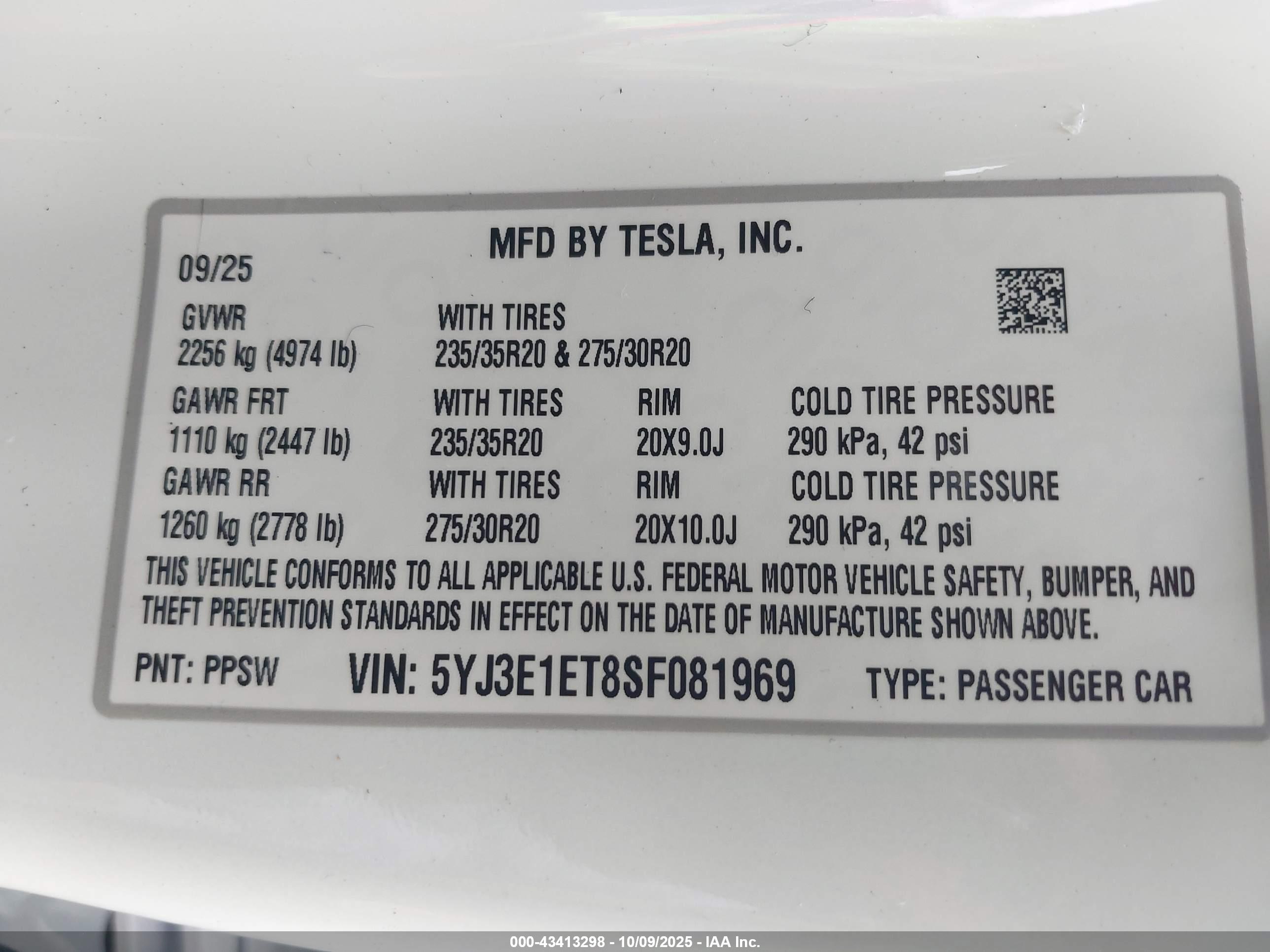 TESLA MODEL image 9