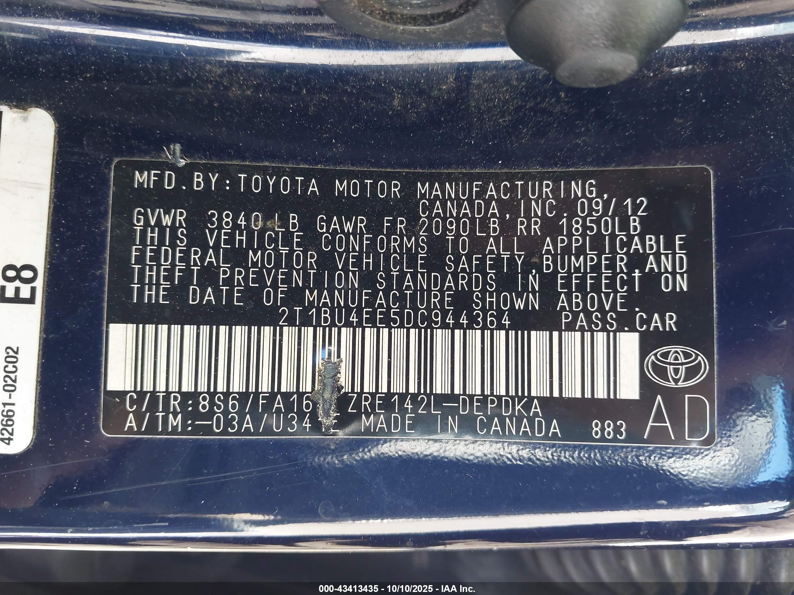 TOYOTA COROLLA image 9