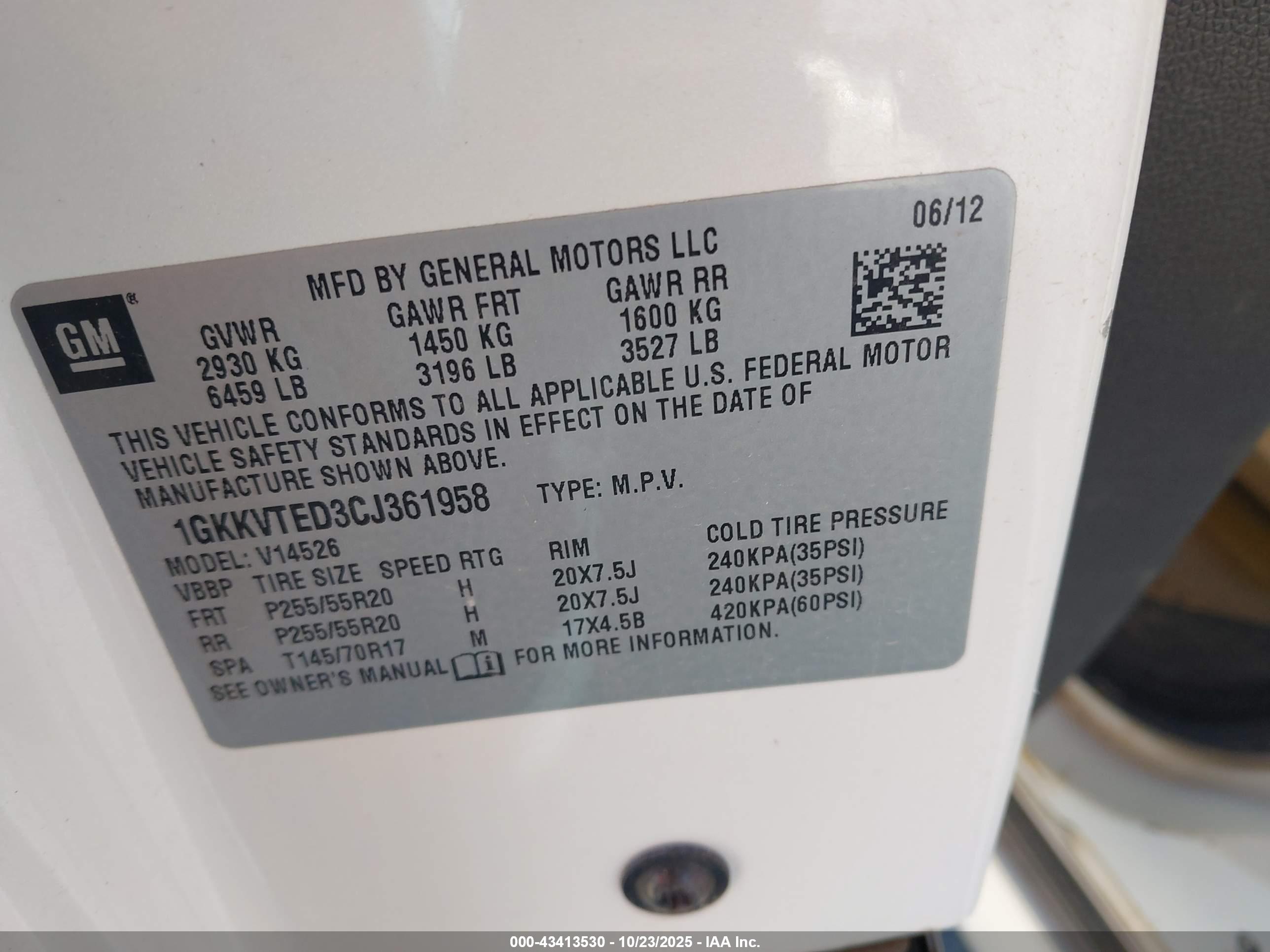 GMC ACADIA image 9