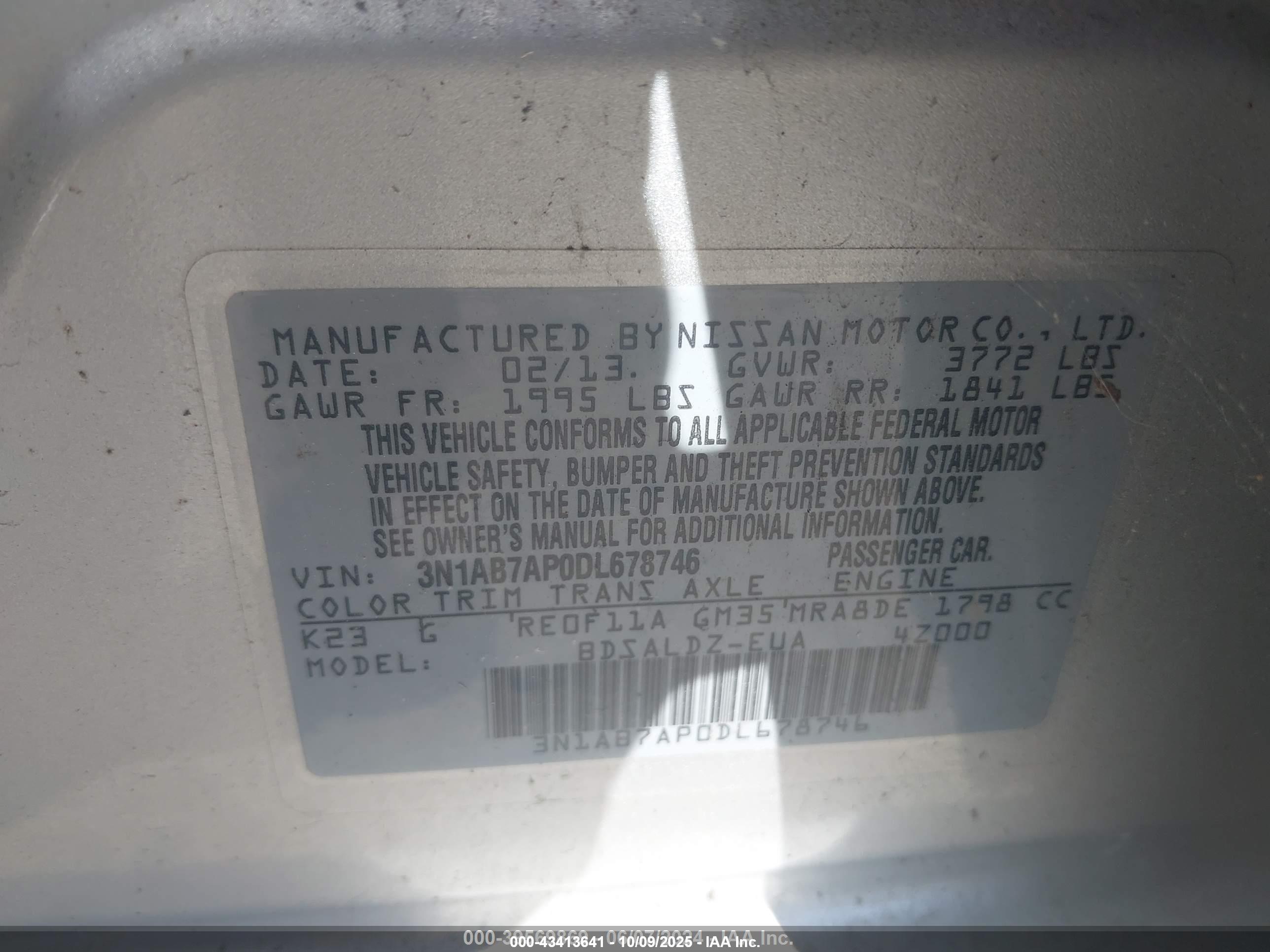 NISSAN SENTRA image 9