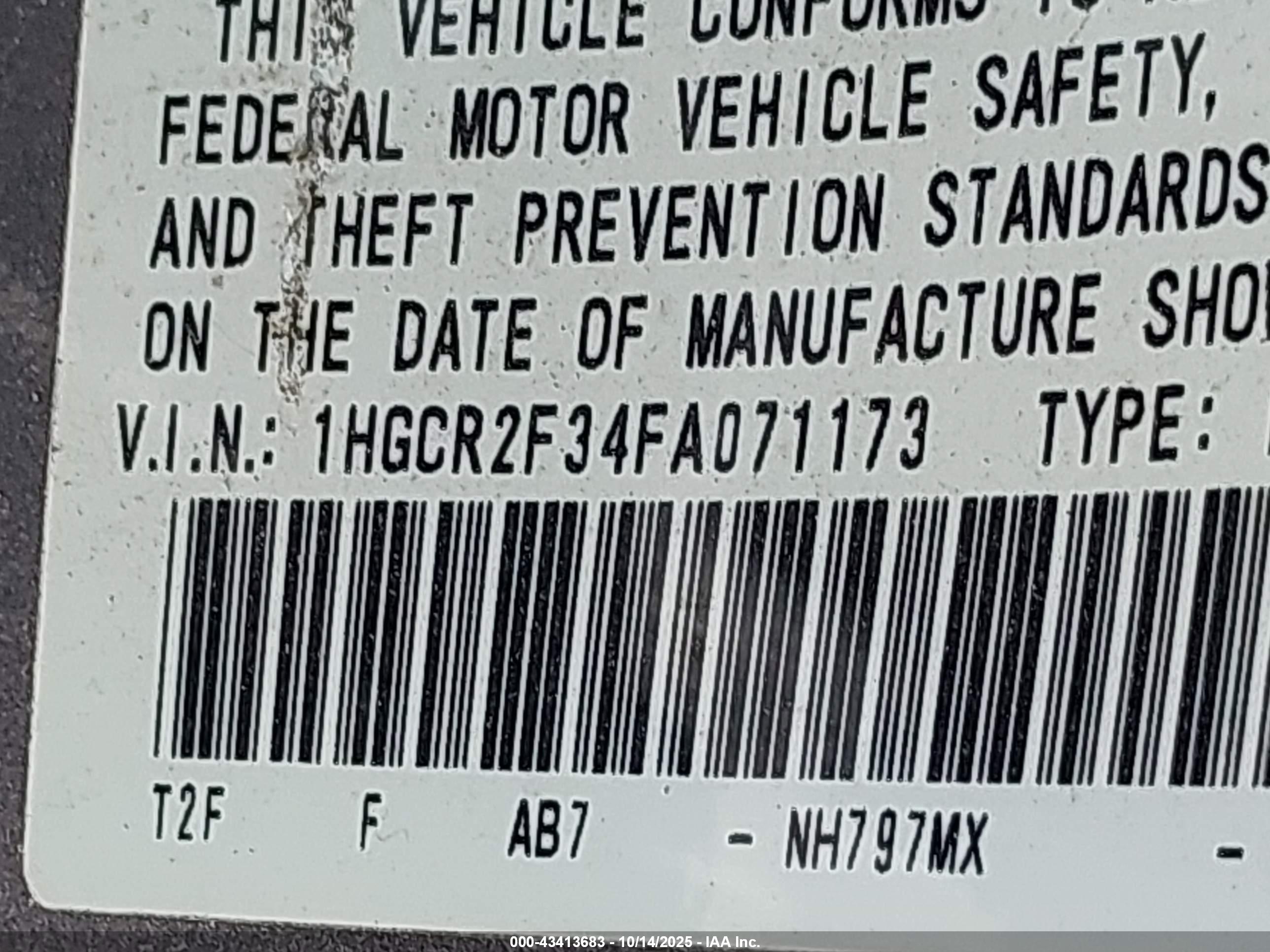 HONDA ACCORD image 9