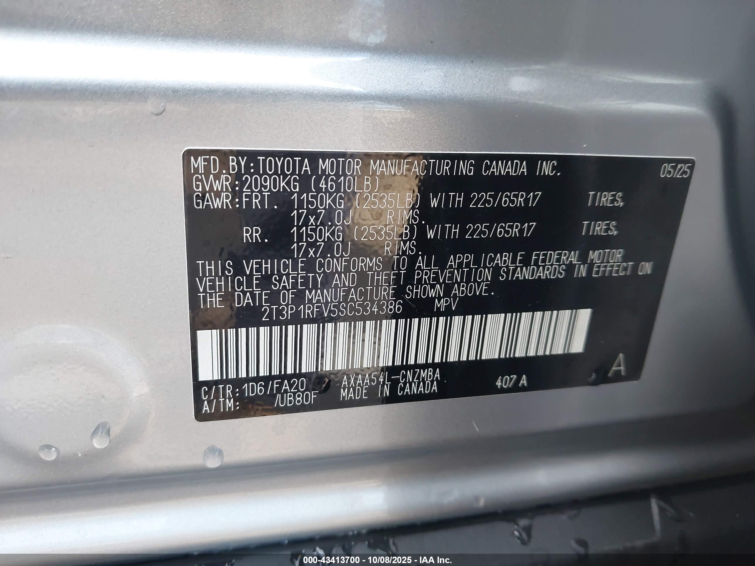 TOYOTA RAV4 image 9