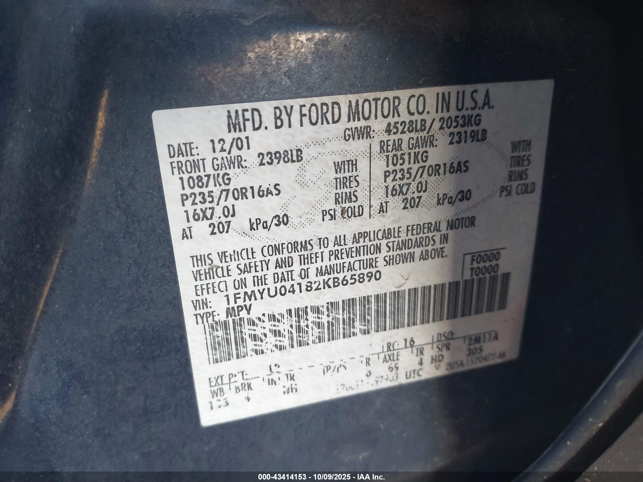 FORD ESCAPE image 9