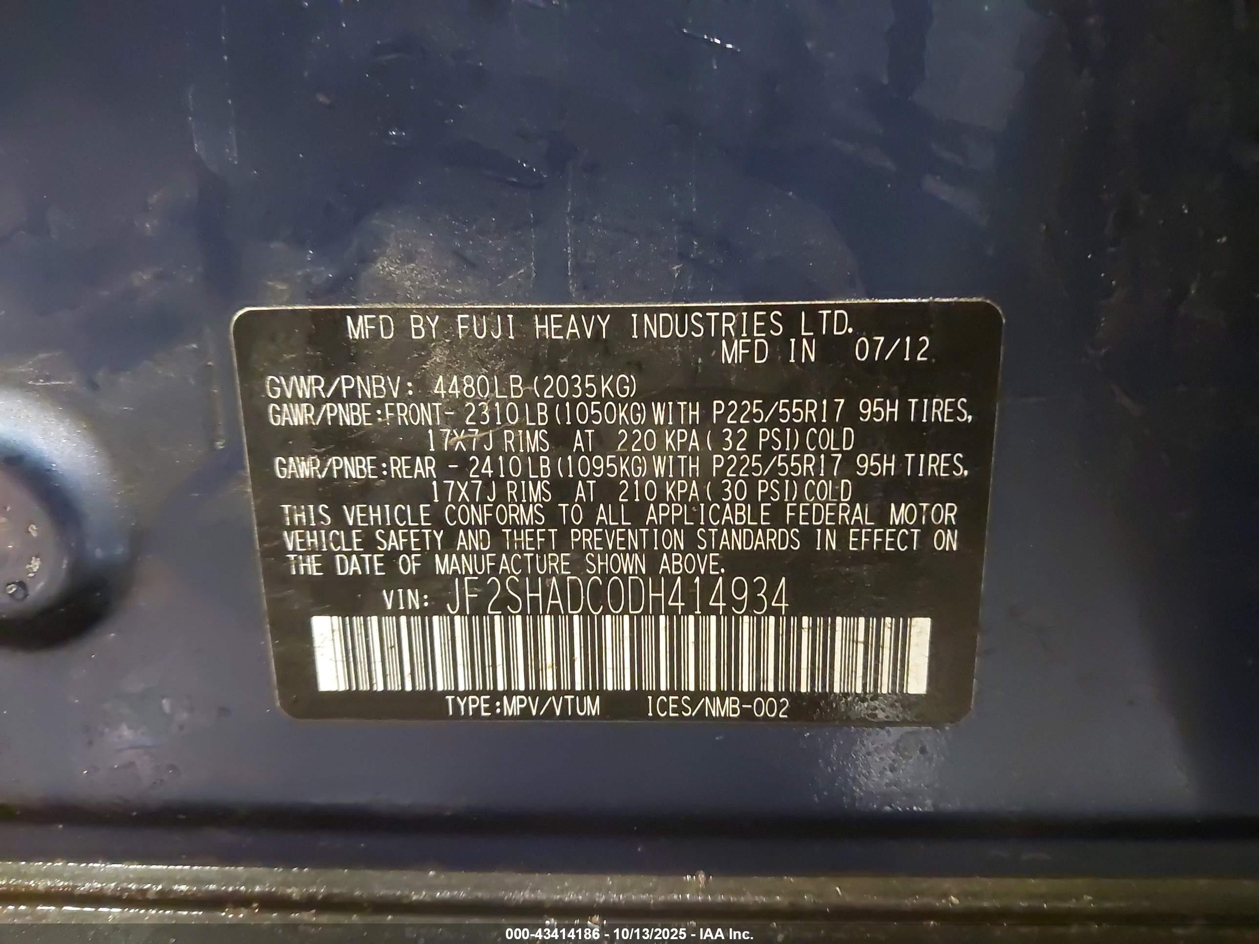 SUBARU FORESTER image 9