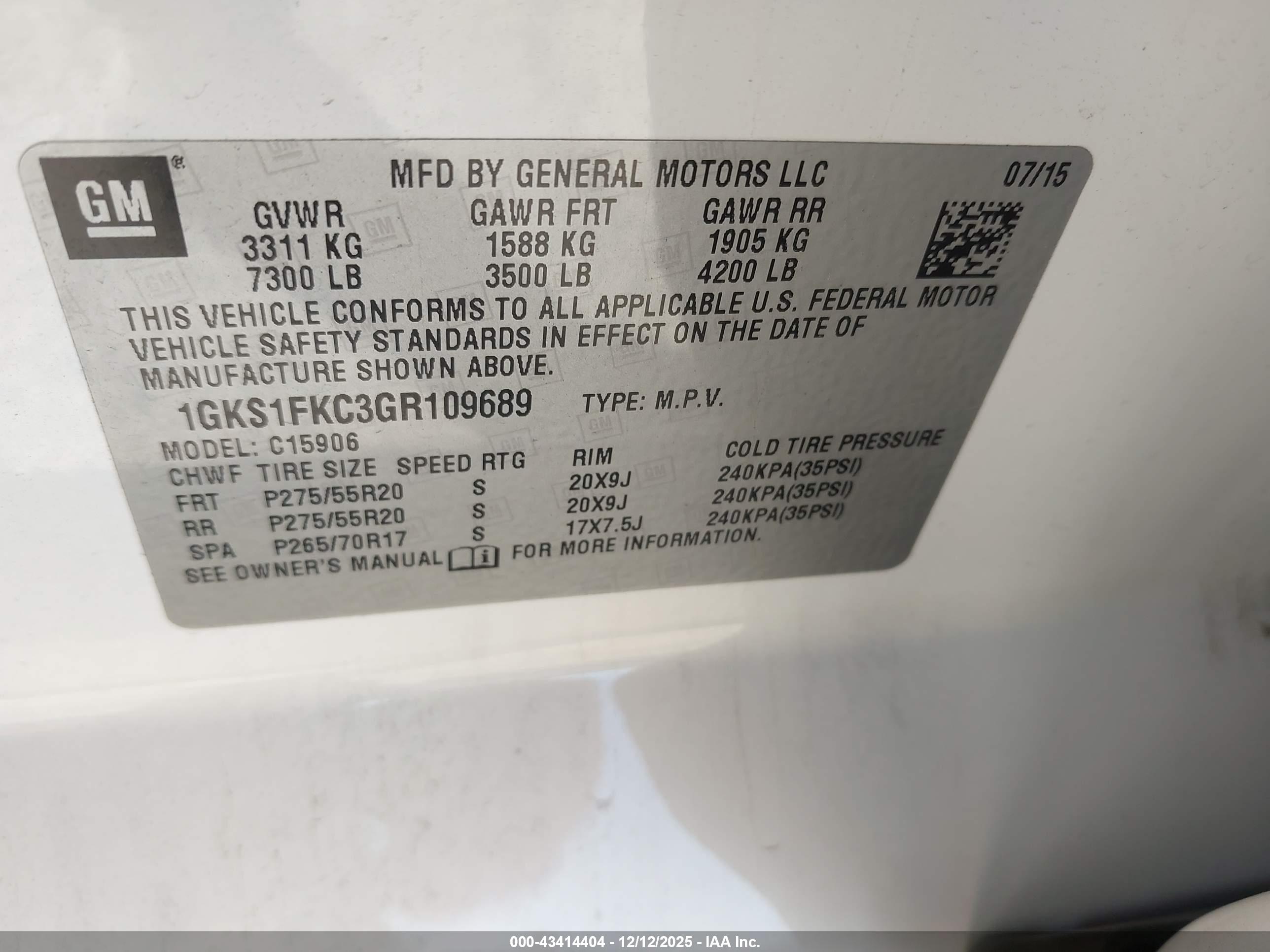 GMC YUKON image 9