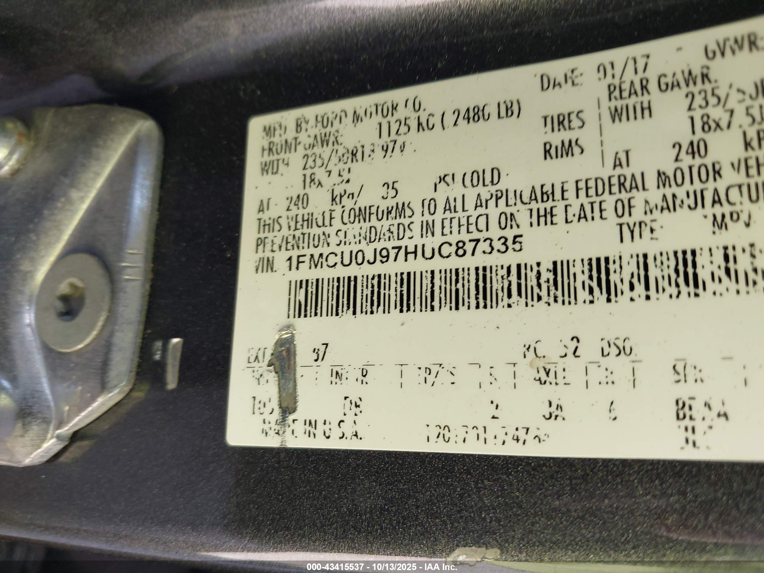 FORD ESCAPE image 9