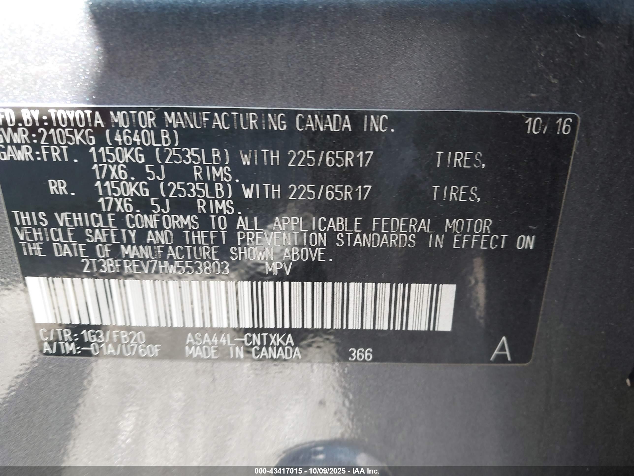 TOYOTA RAV4 image 9