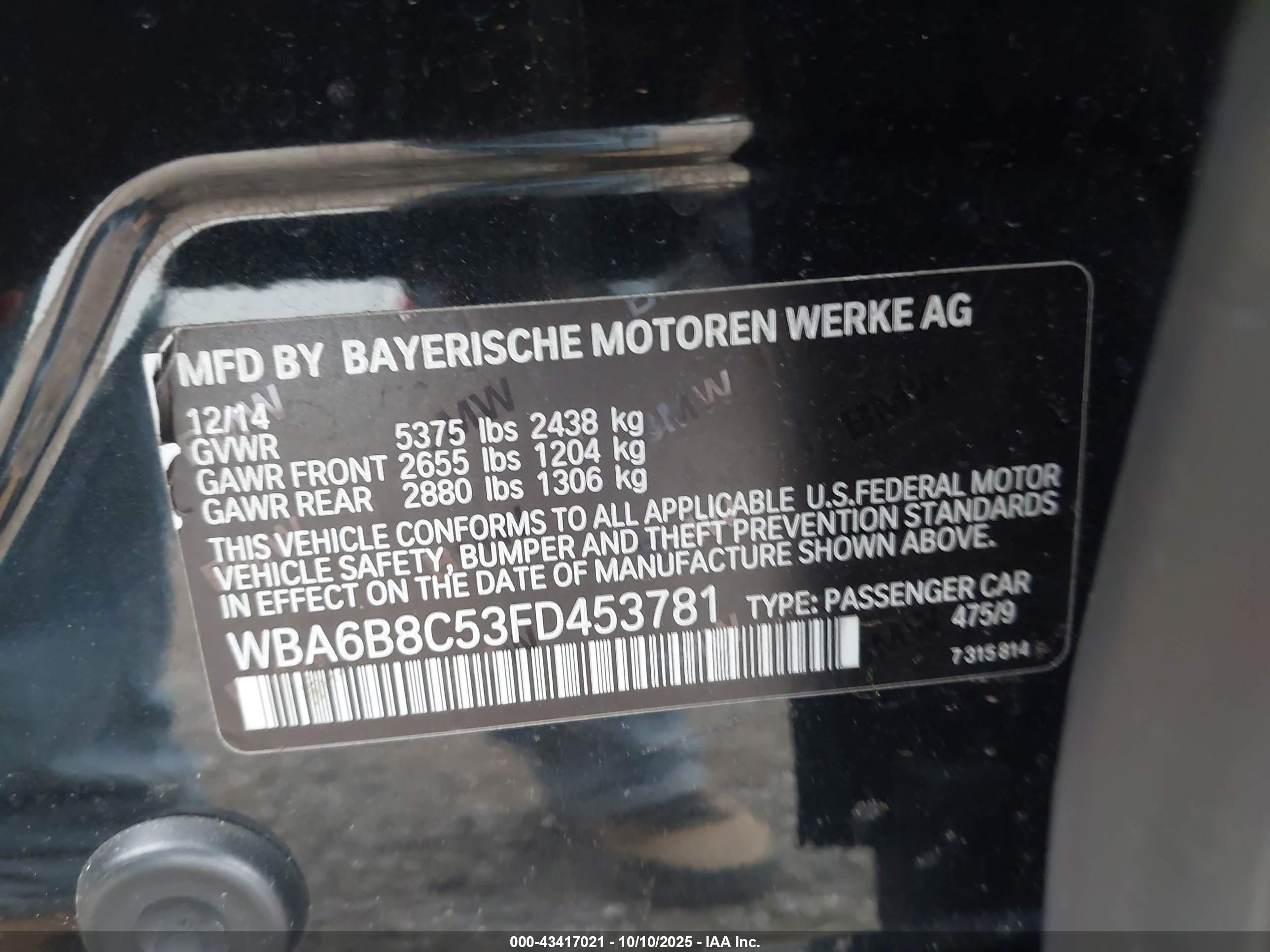 BMW 640I image 9