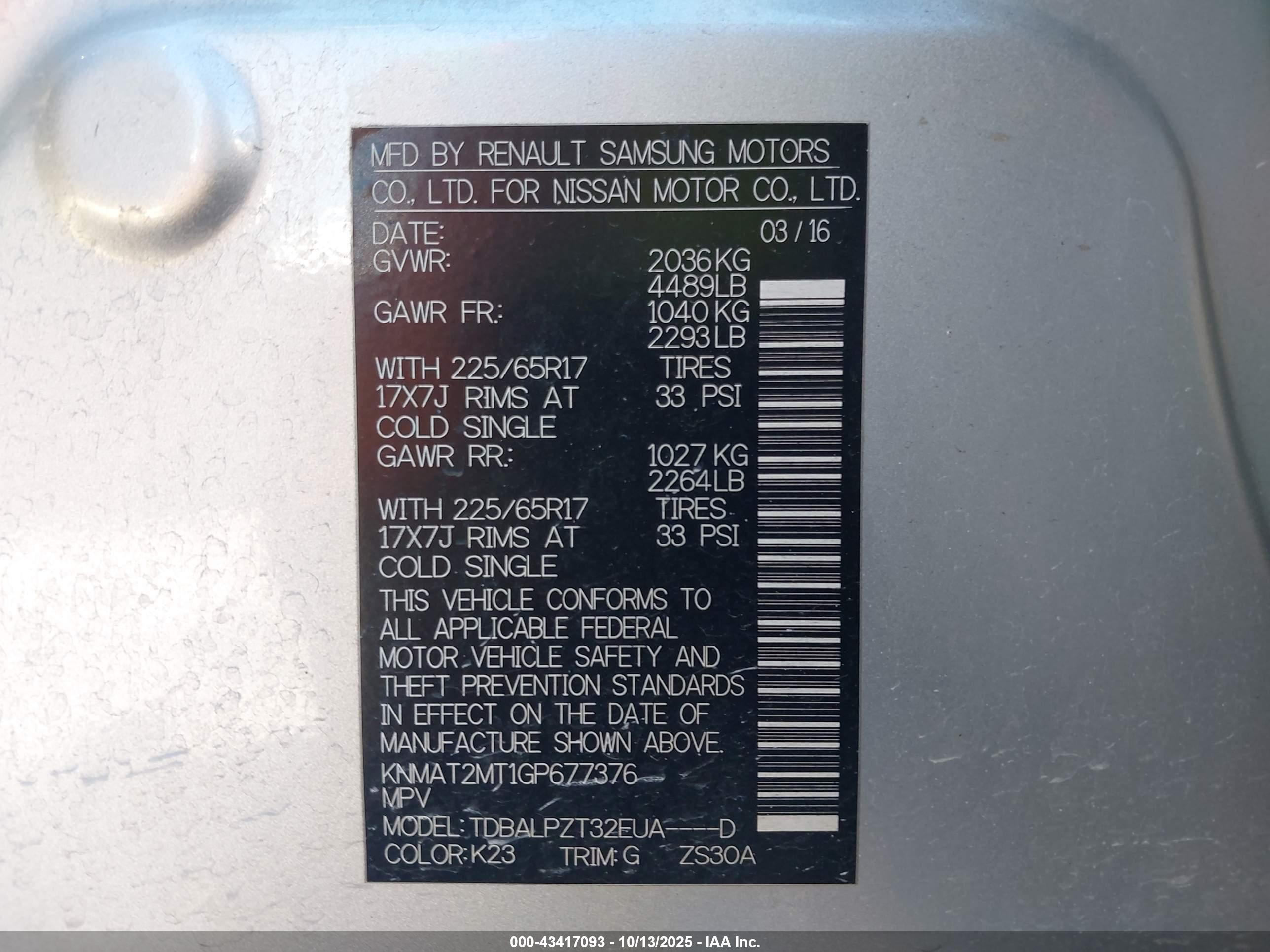 NISSAN ROGUE image 9