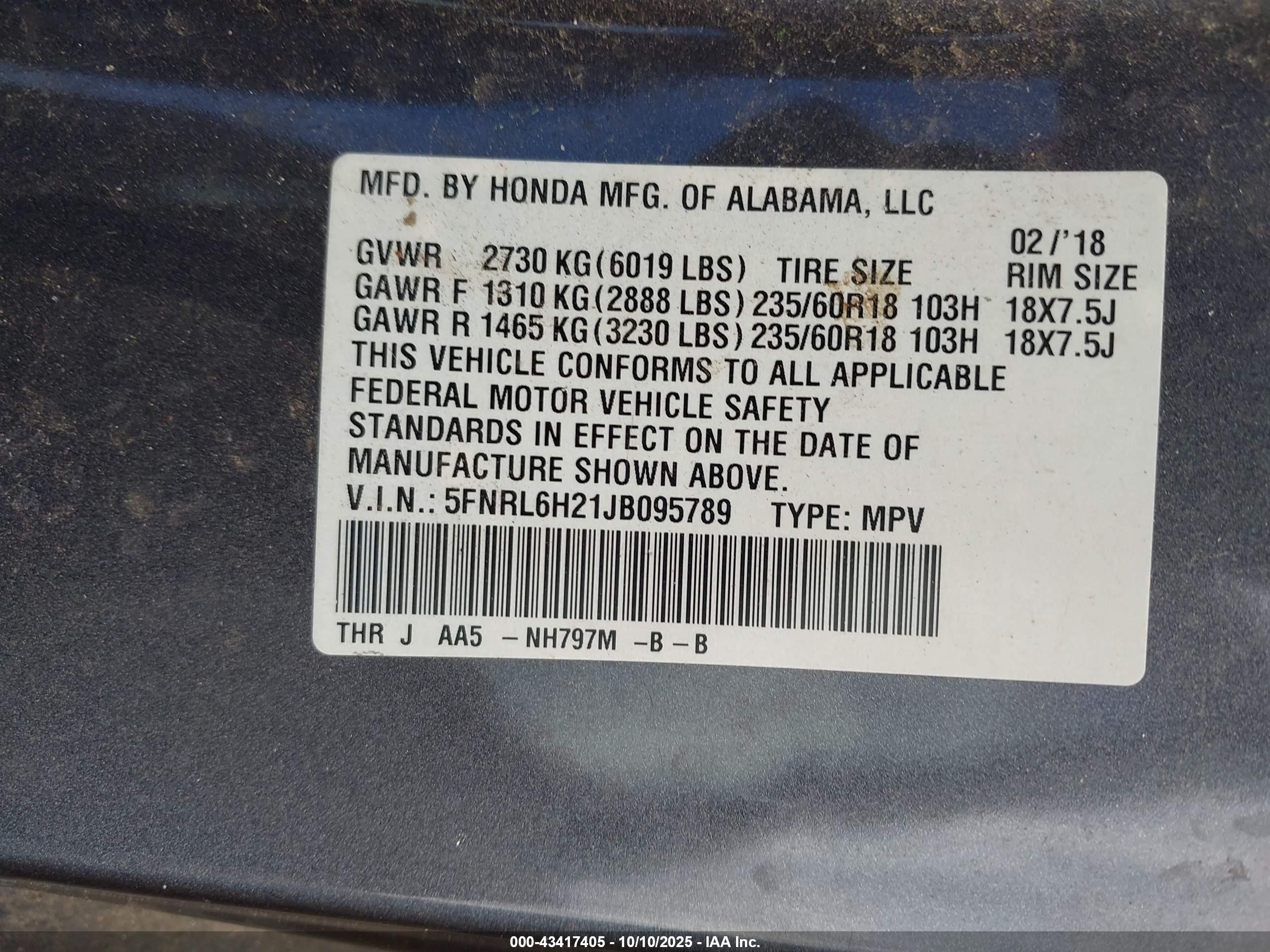 HONDA ODYSSEY image 9