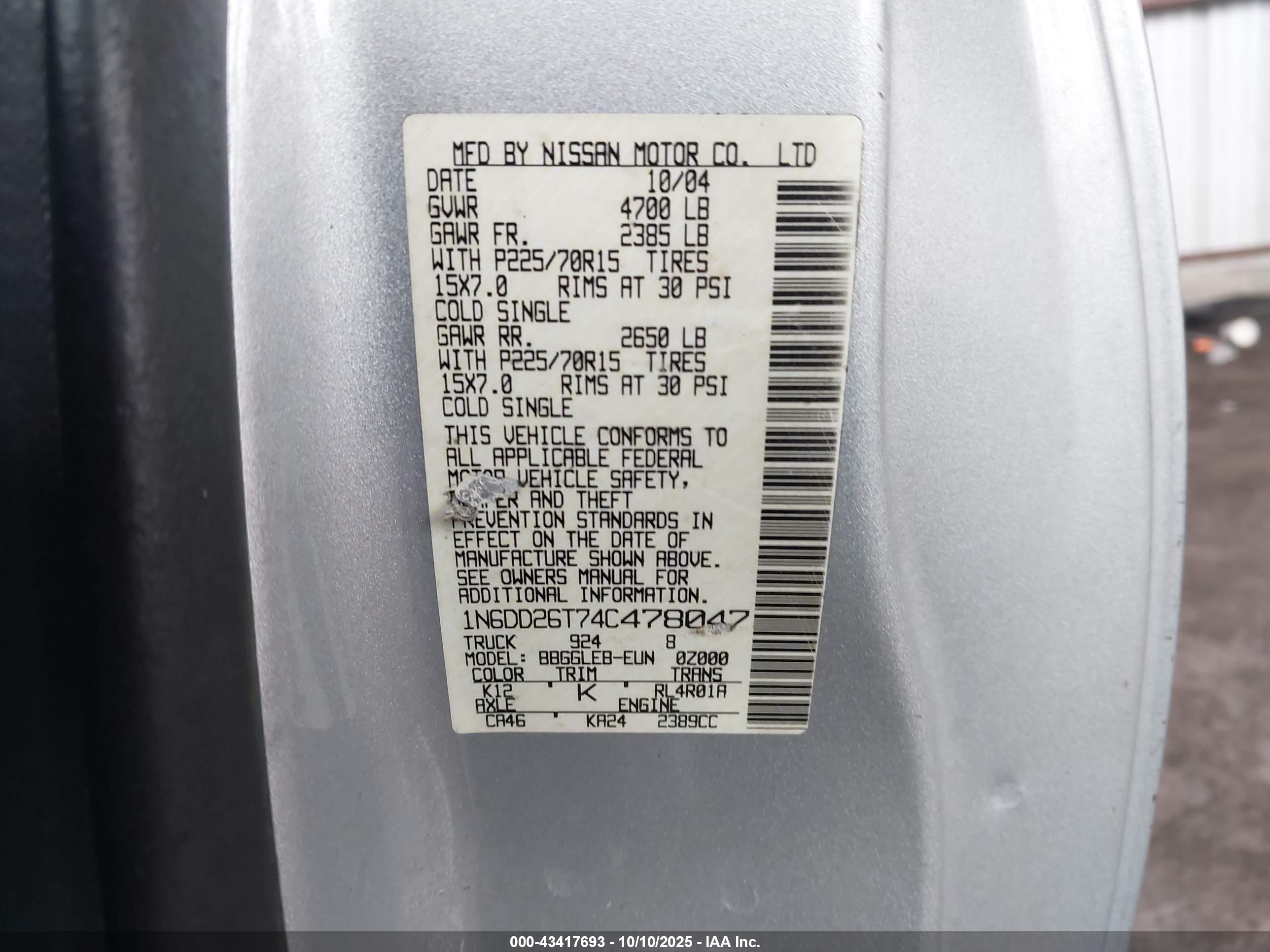 NISSAN FRONTIER image 9