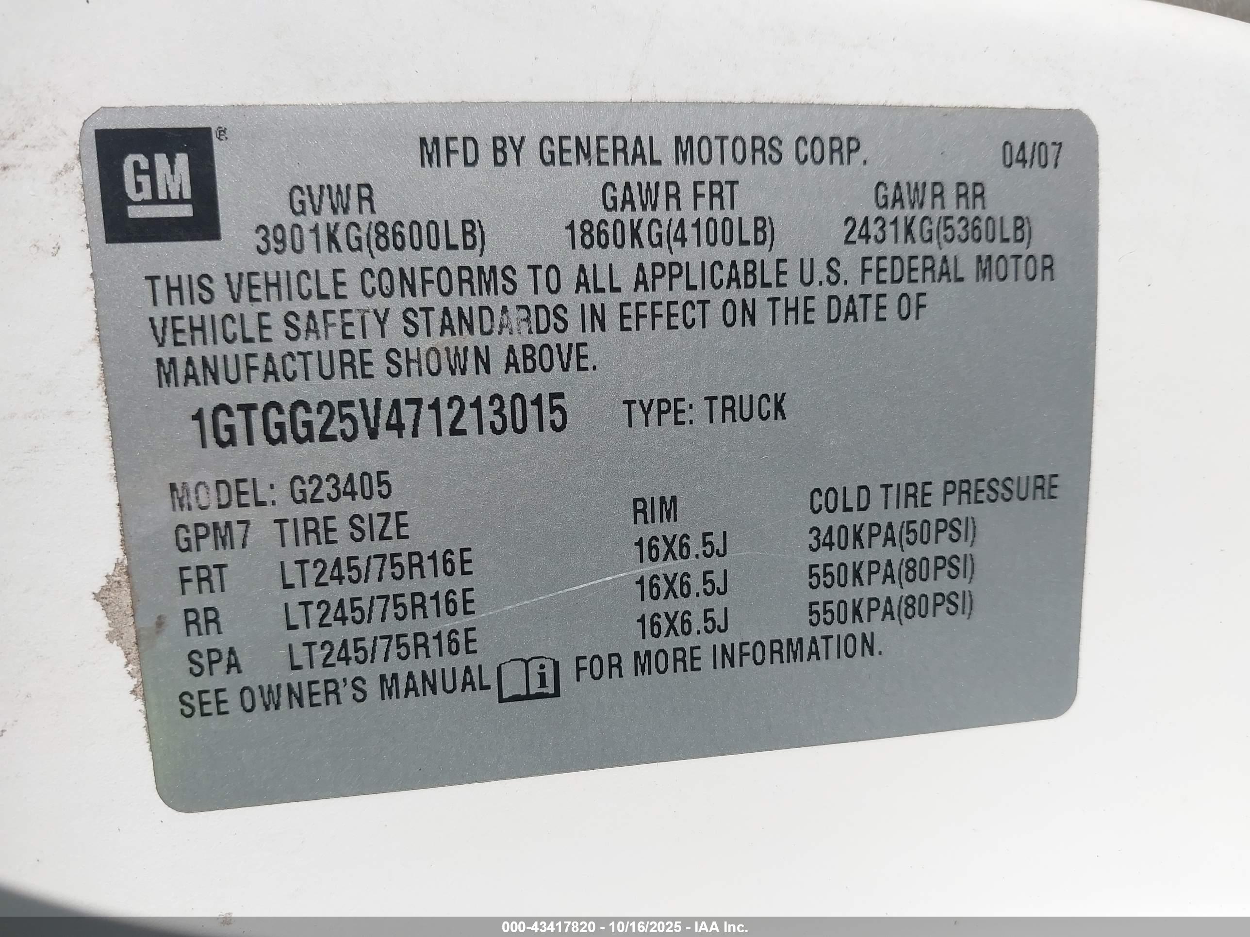 GMC SAVANA image 9