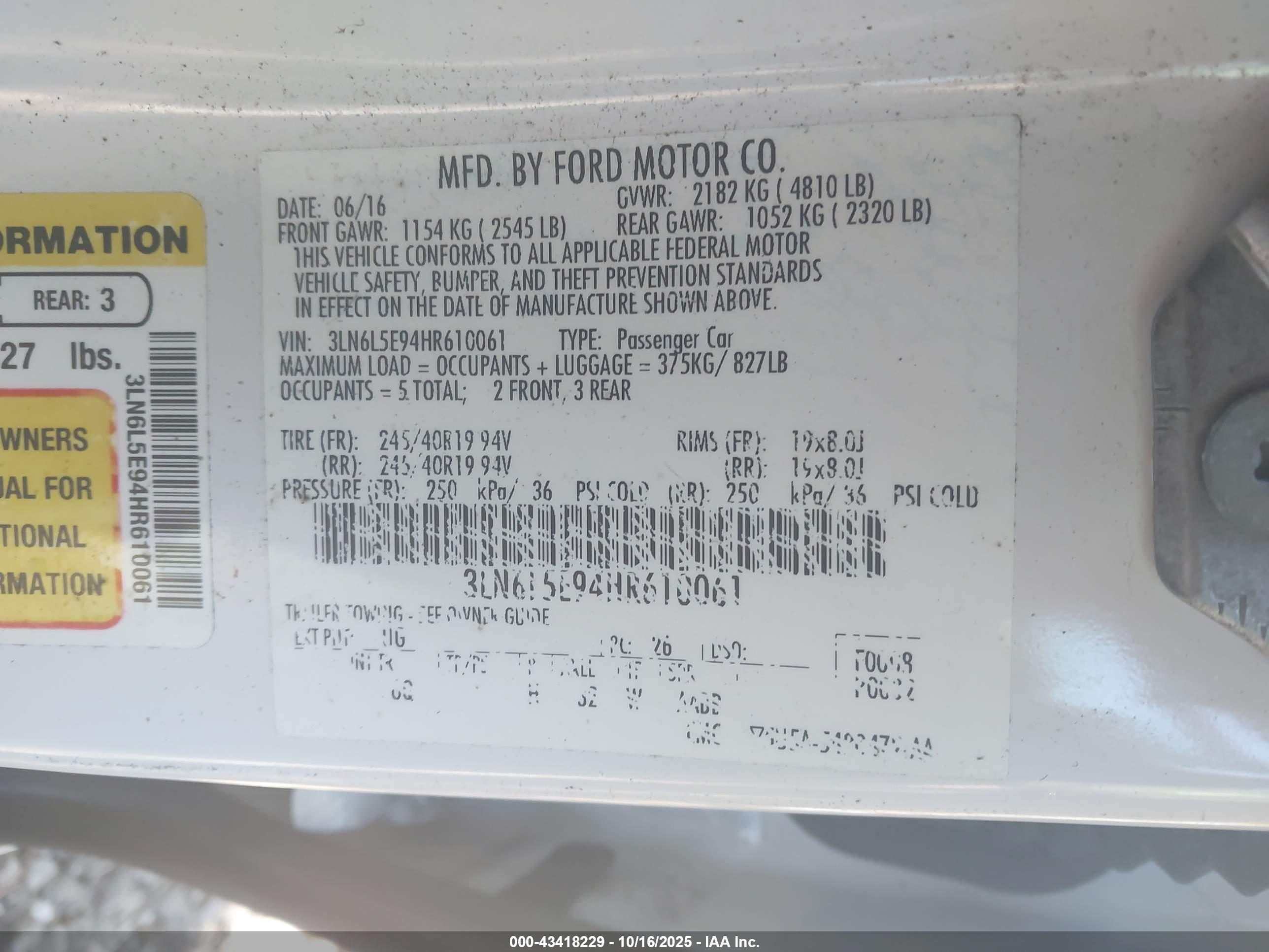 LINCOLN MKZ image 9
