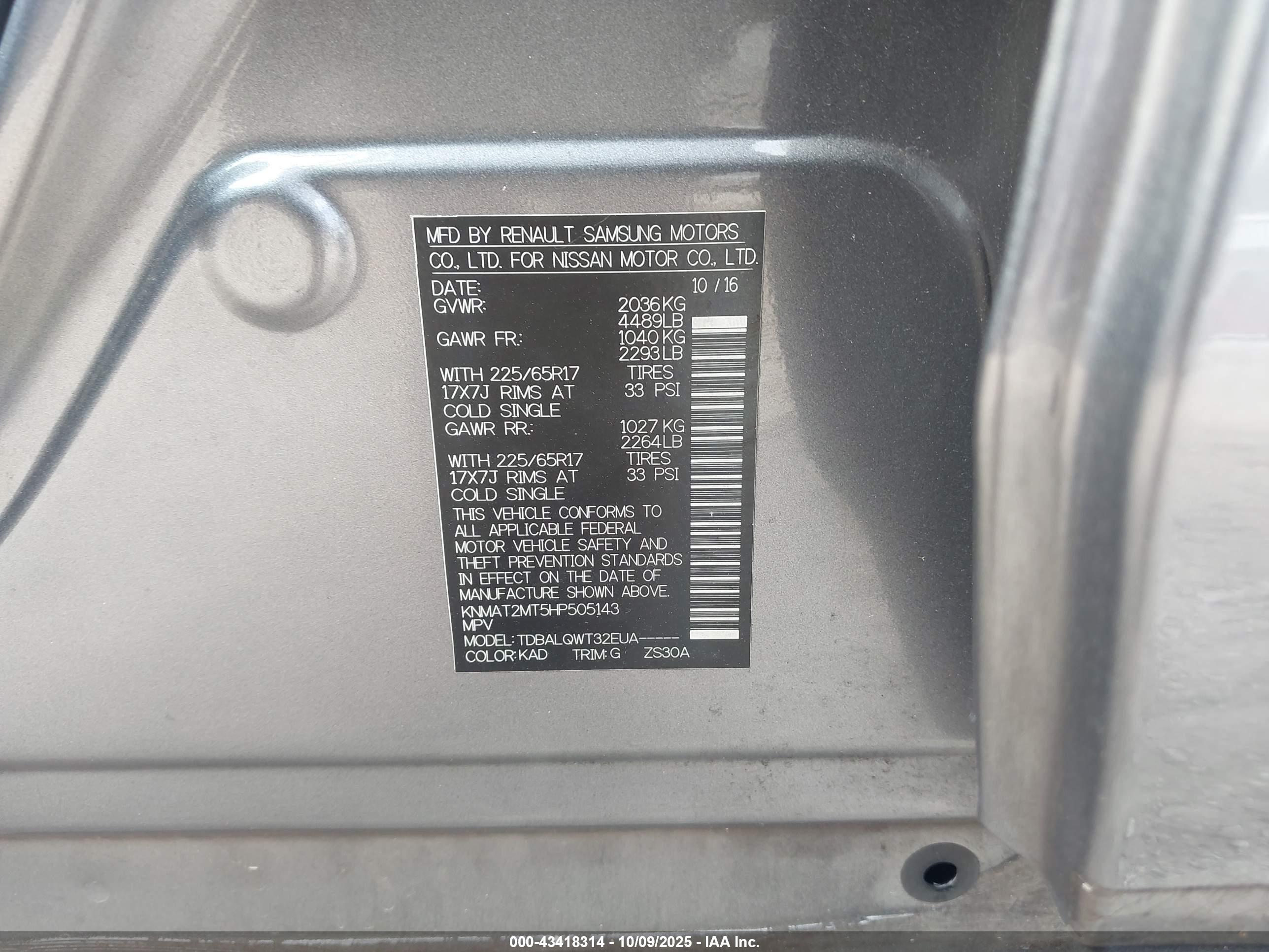 NISSAN ROGUE image 9
