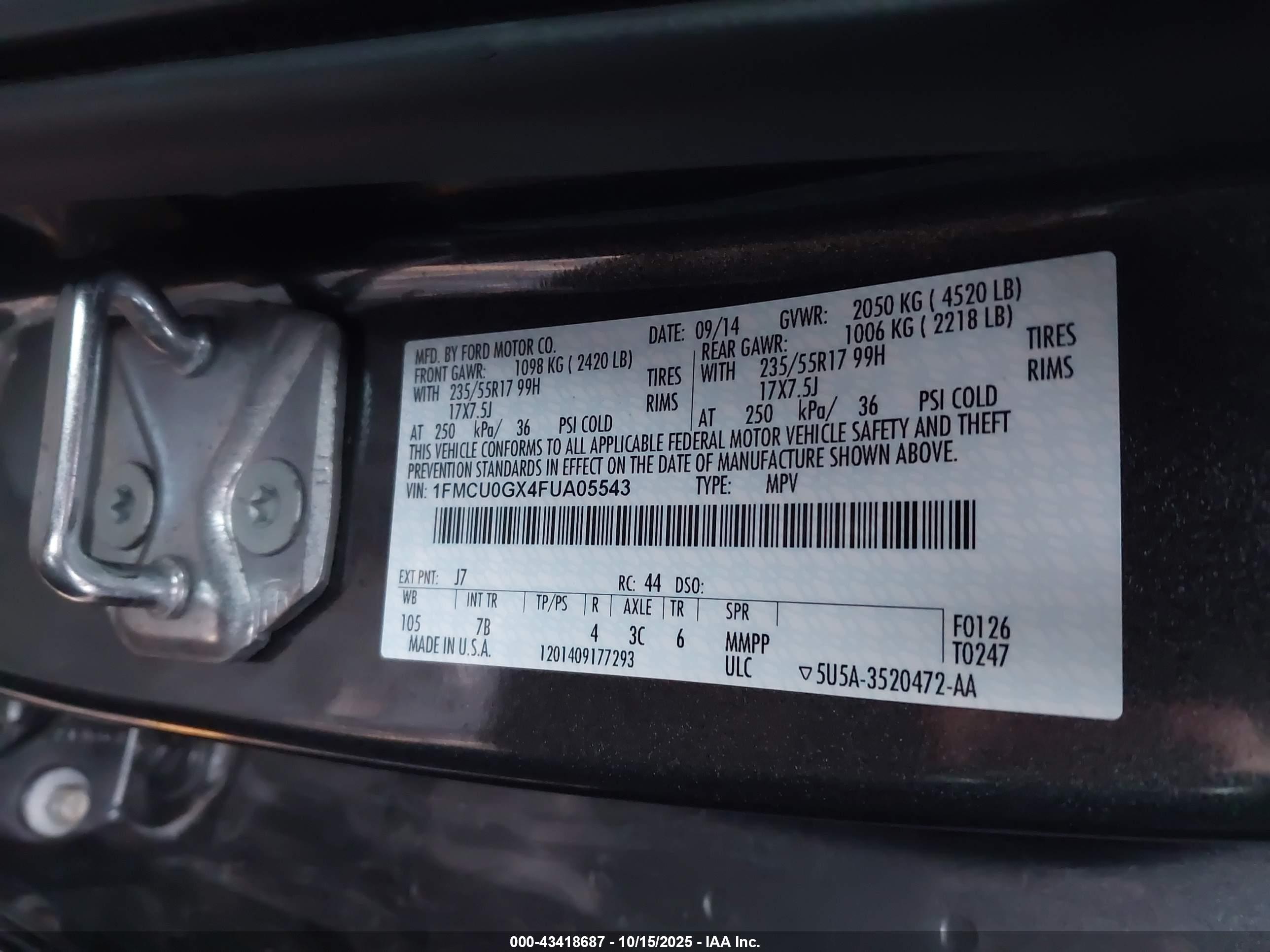FORD ESCAPE image 9