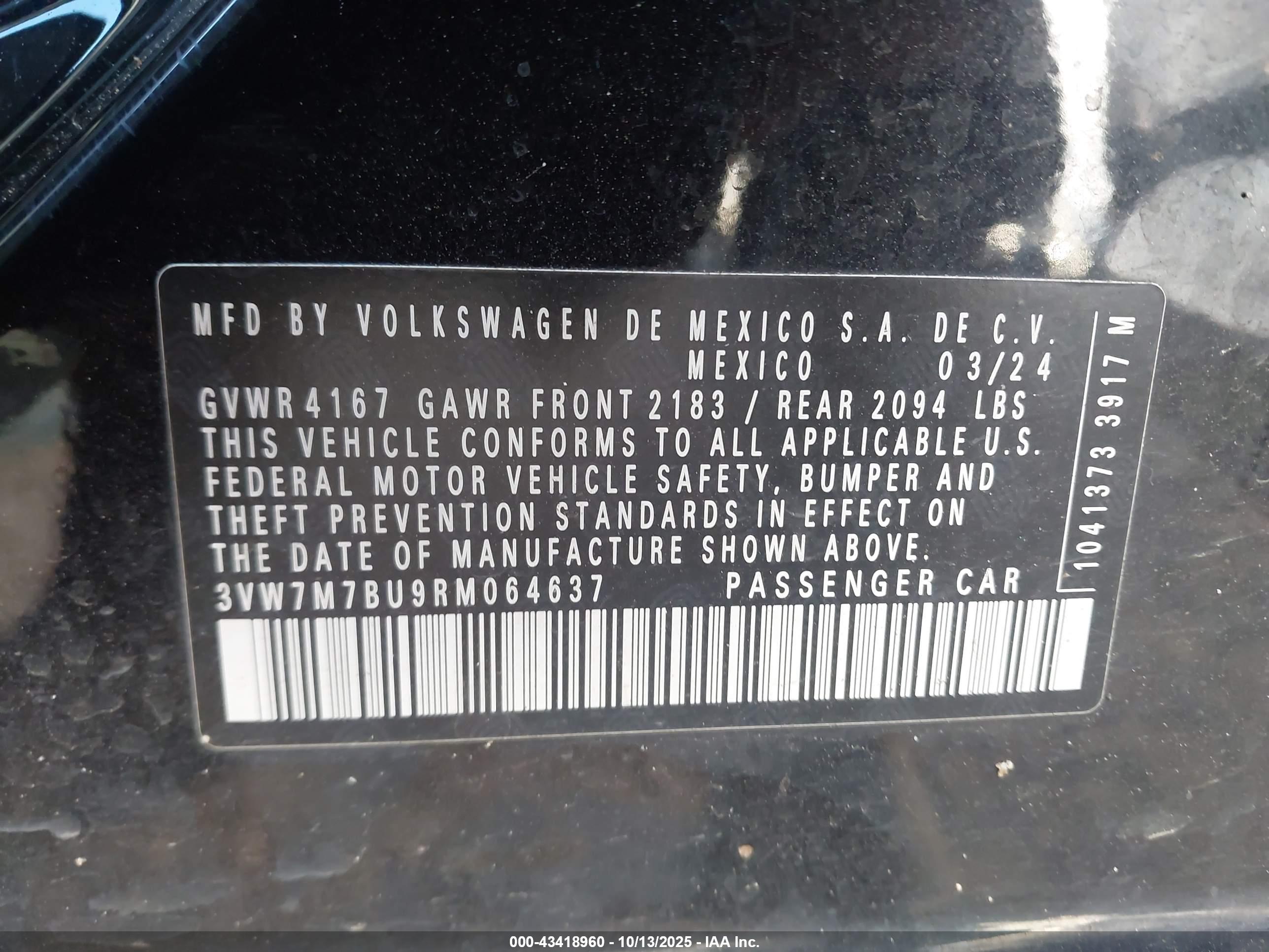 VOLKSWAGEN JETTA image 9