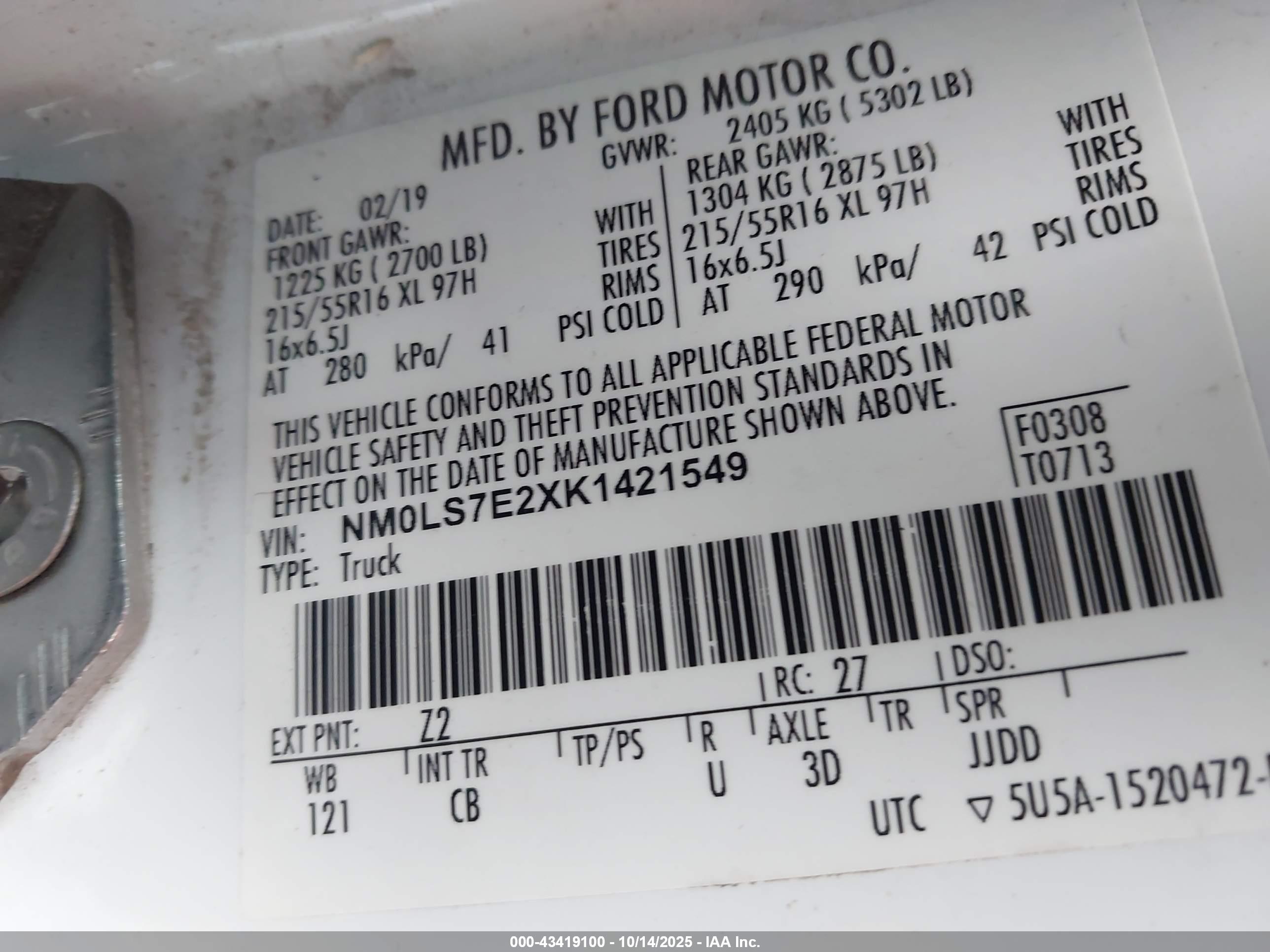 FORD TRANSIT image 9