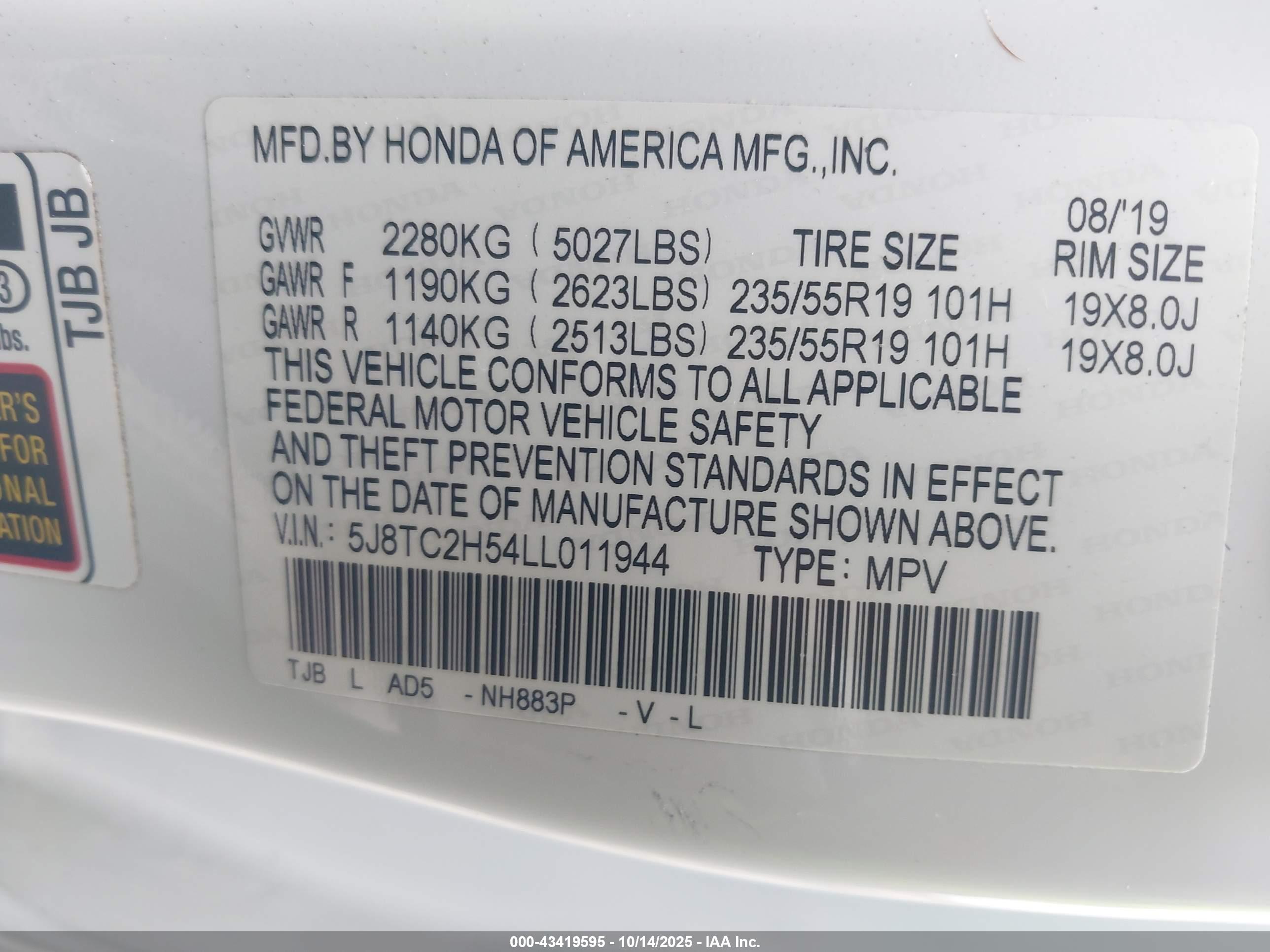 ACURA RDX image 9
