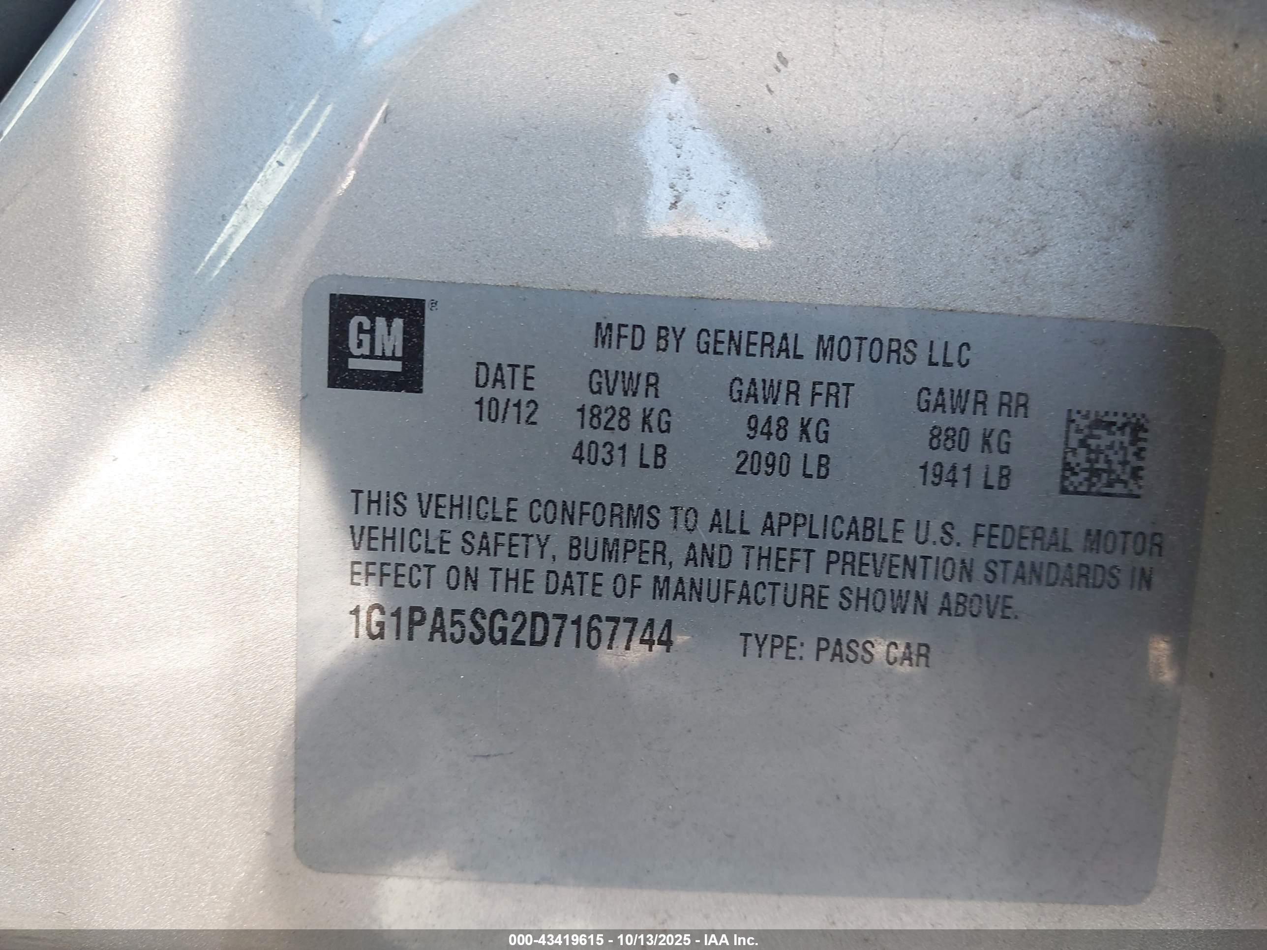 CHEVROLET CRUZE image 9