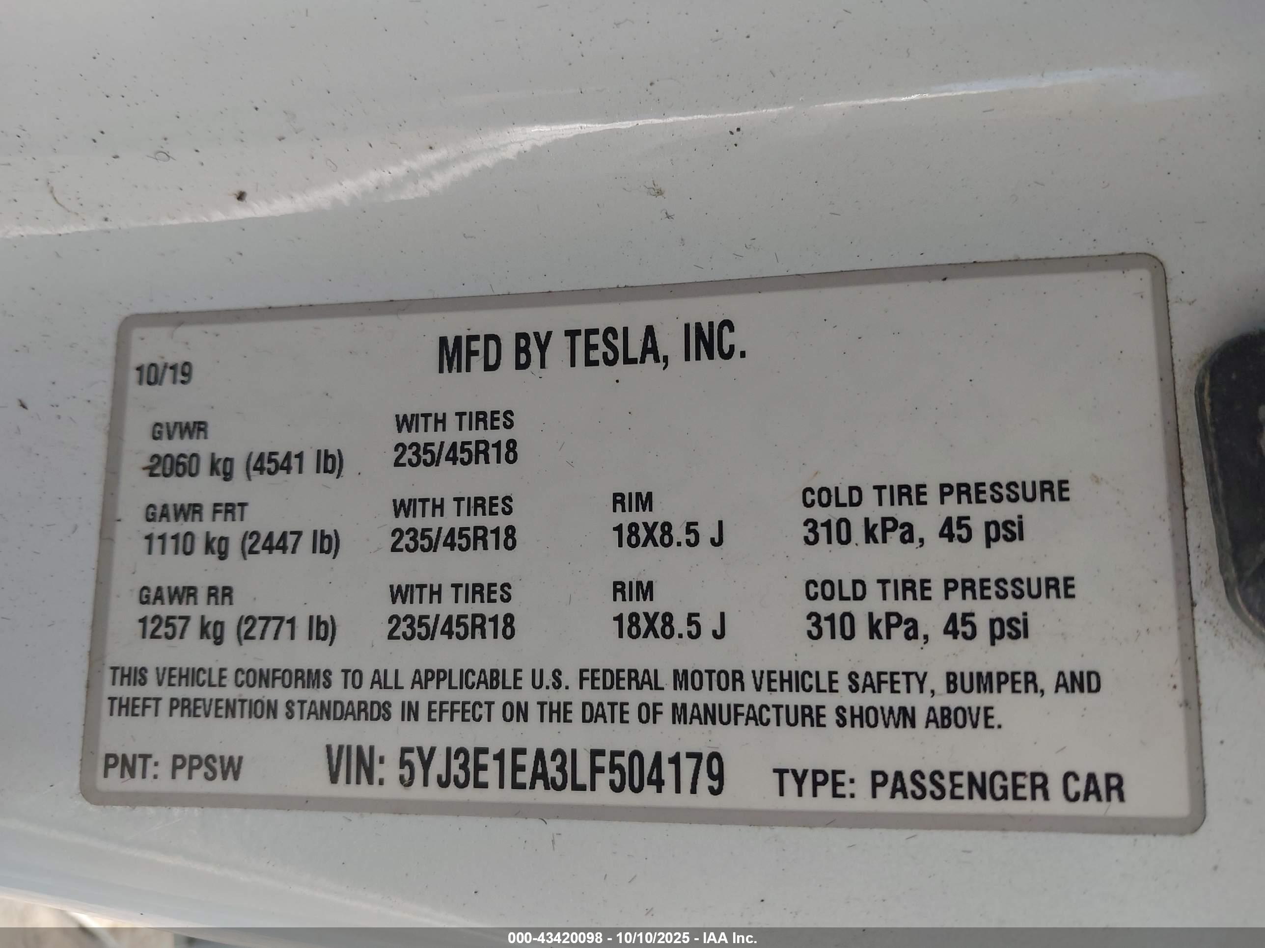 TESLA MODEL image 9