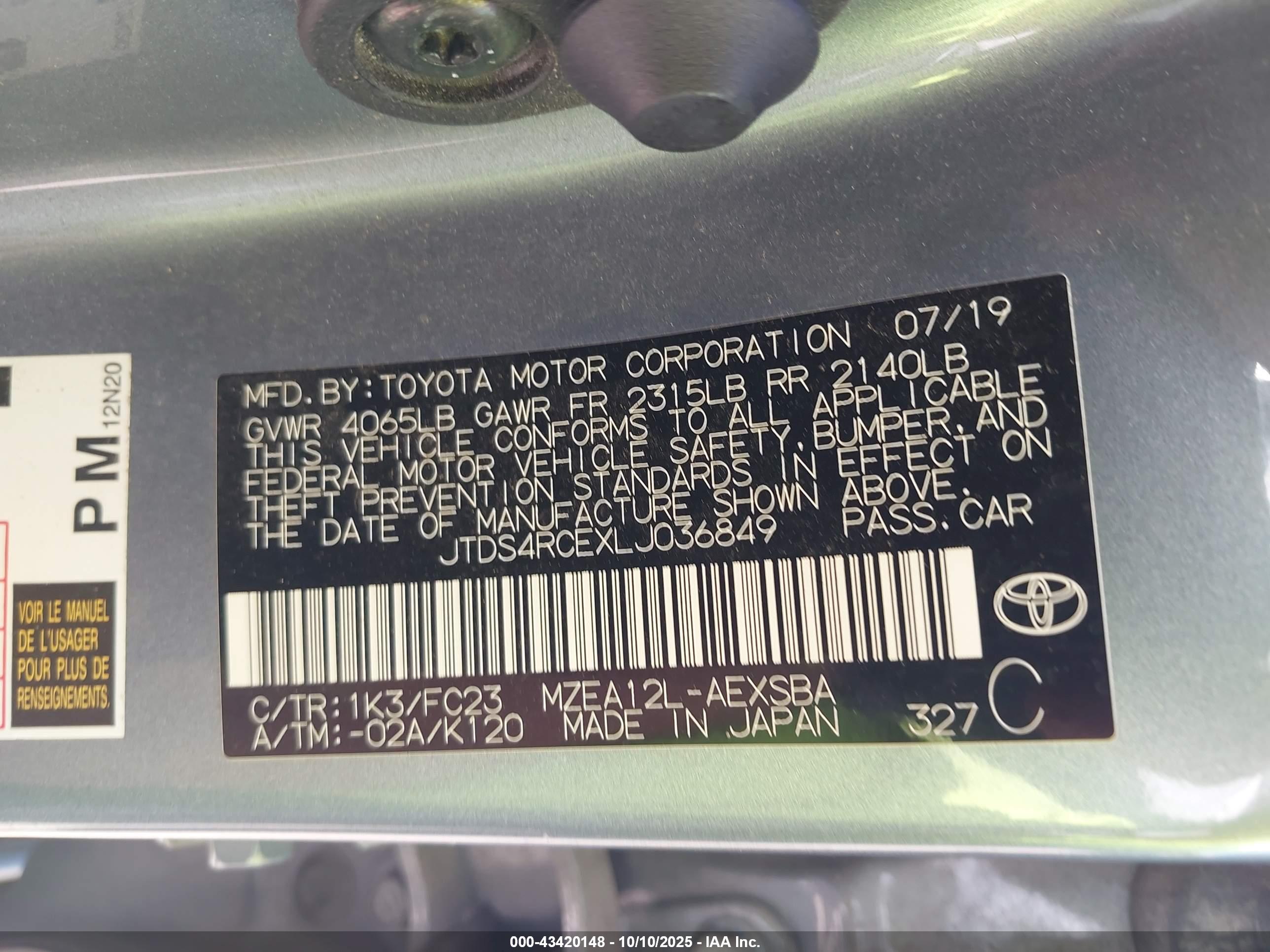 TOYOTA COROLLA image 9