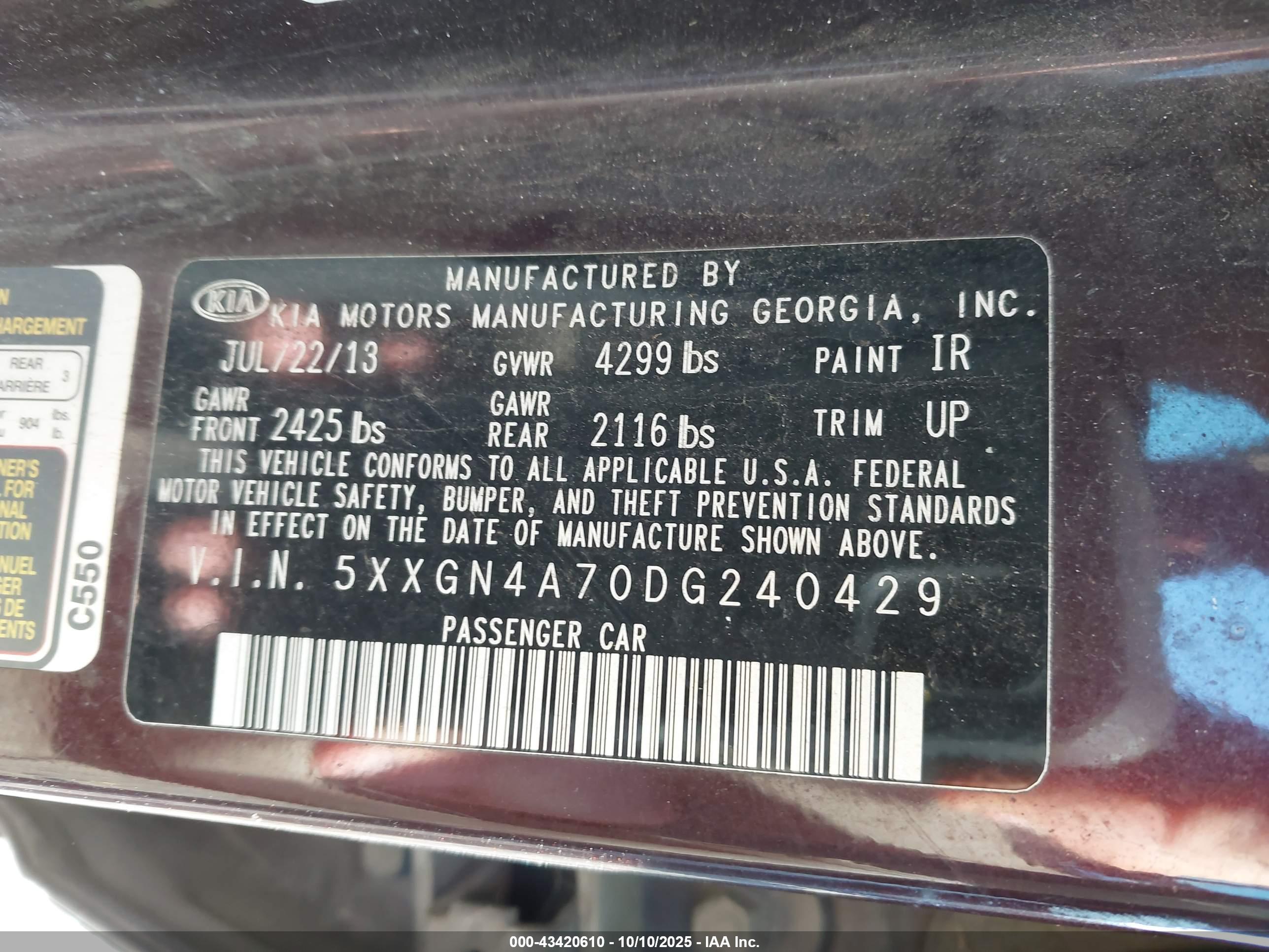 KIA OPTIMA image 9