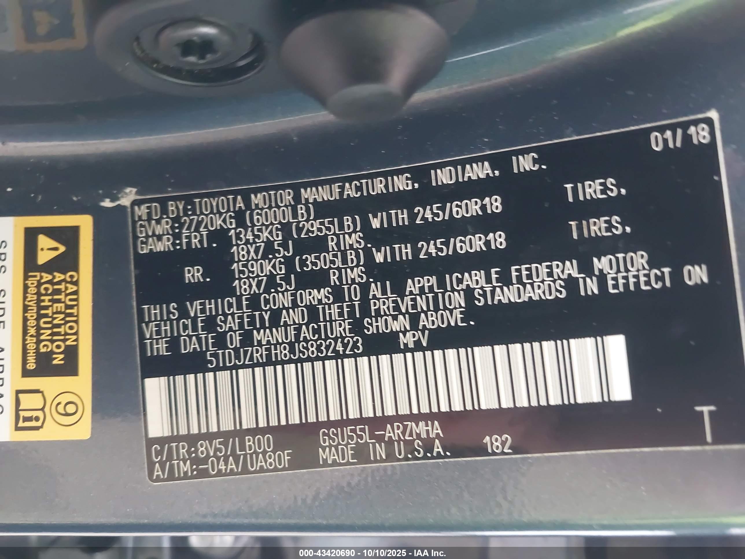 TOYOTA HIGHLANDER image 9