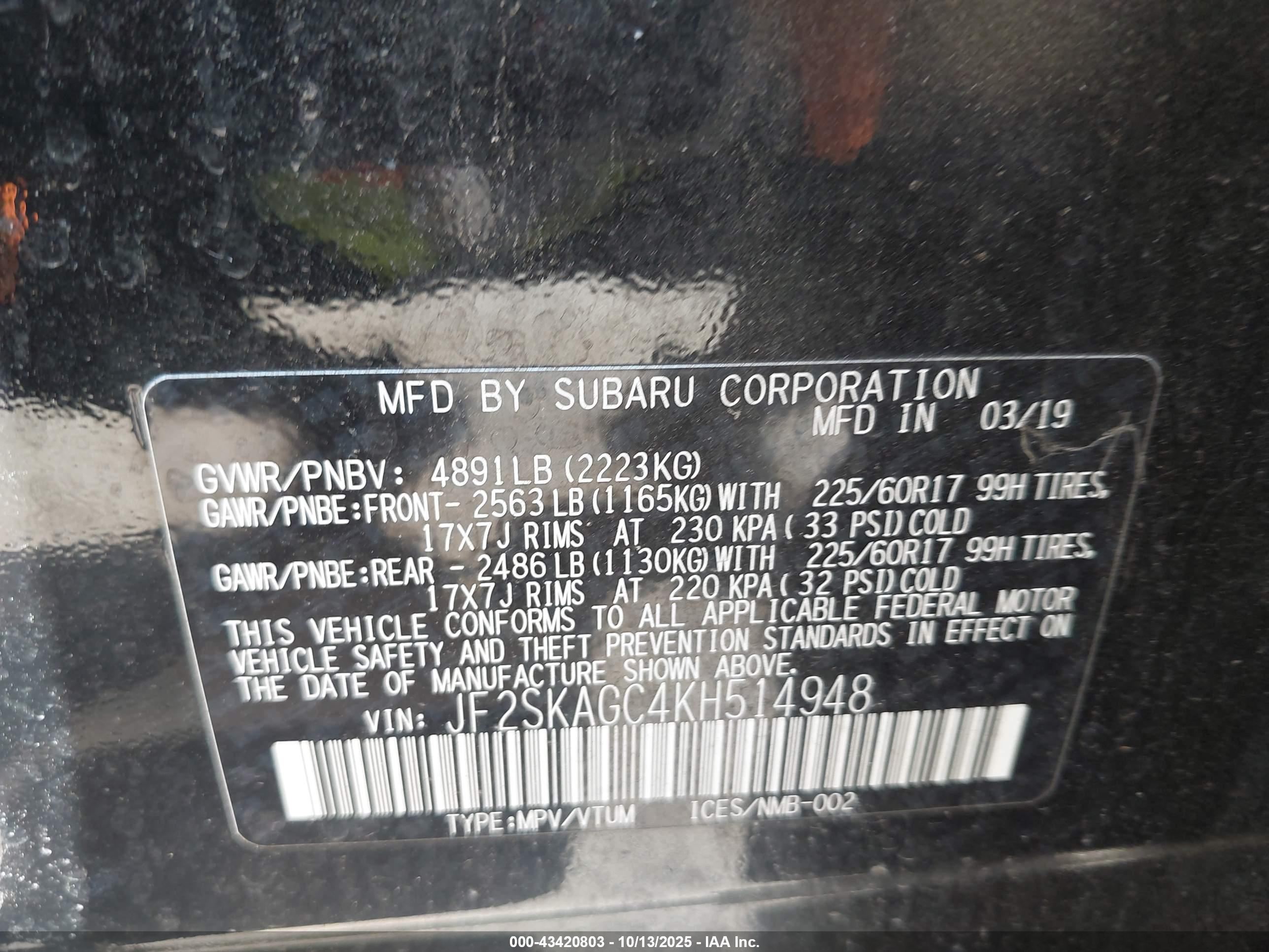 SUBARU FORESTER image 9