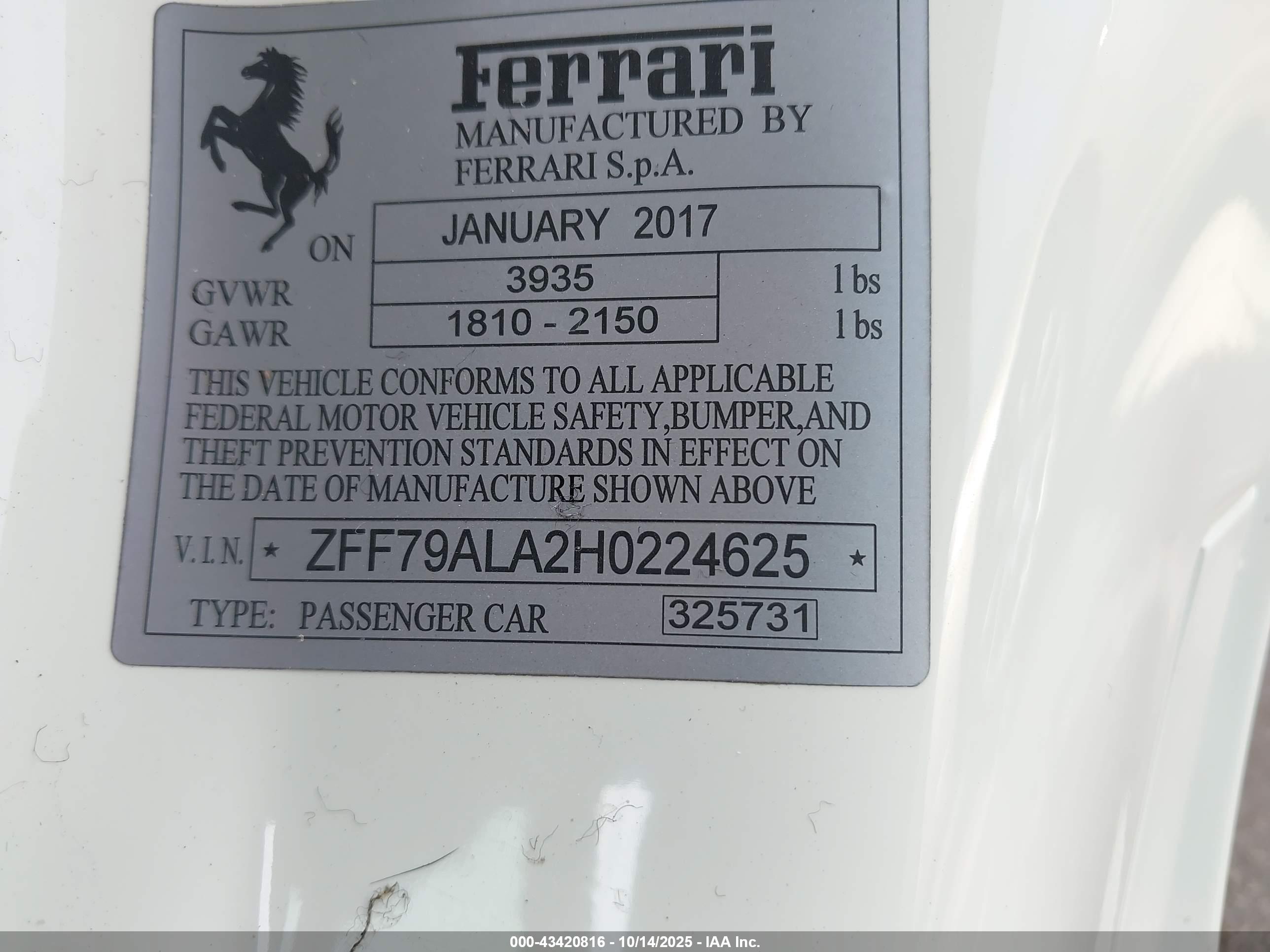 FERRARI 488 image 9