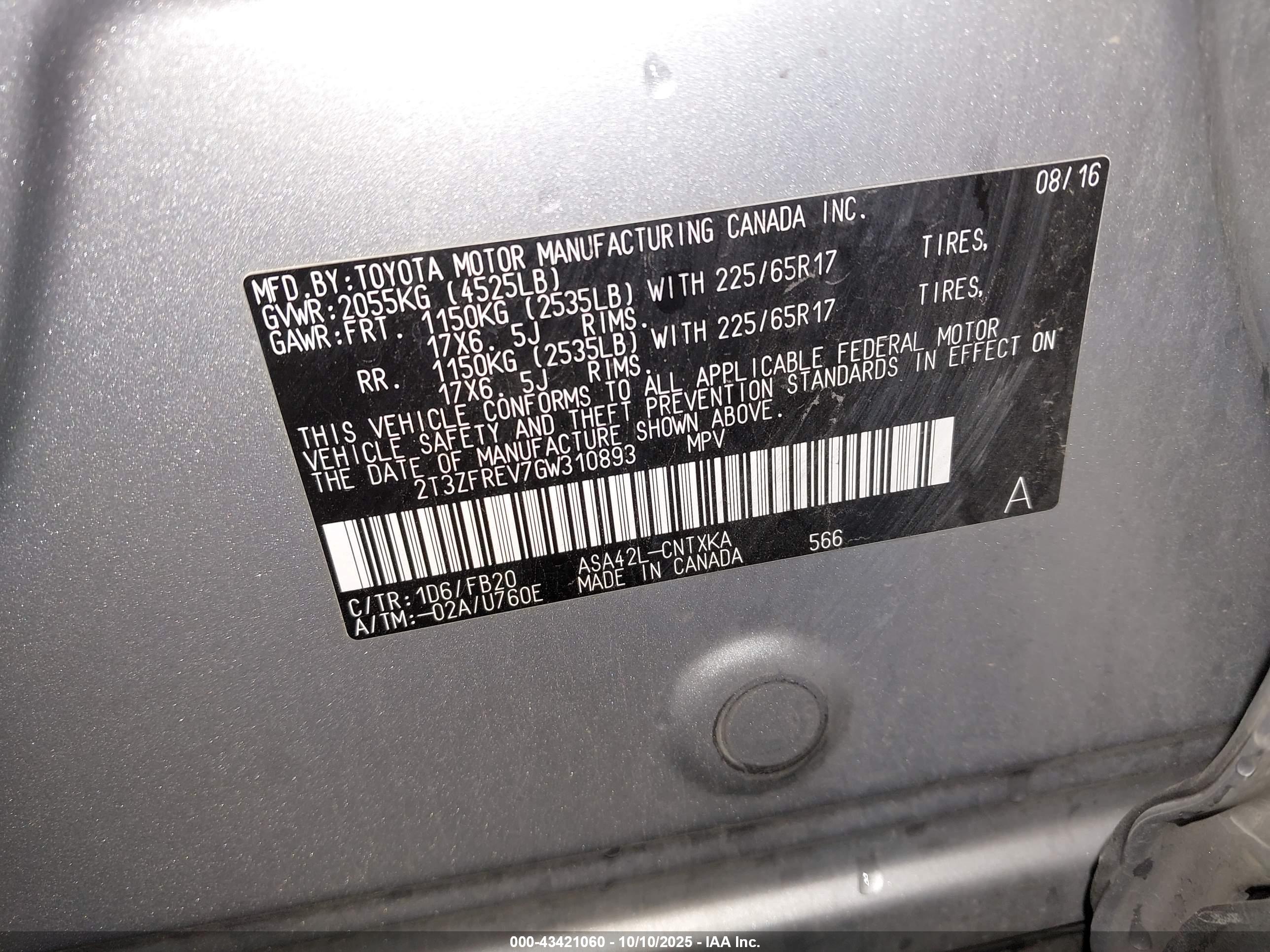 TOYOTA RAV4 image 9