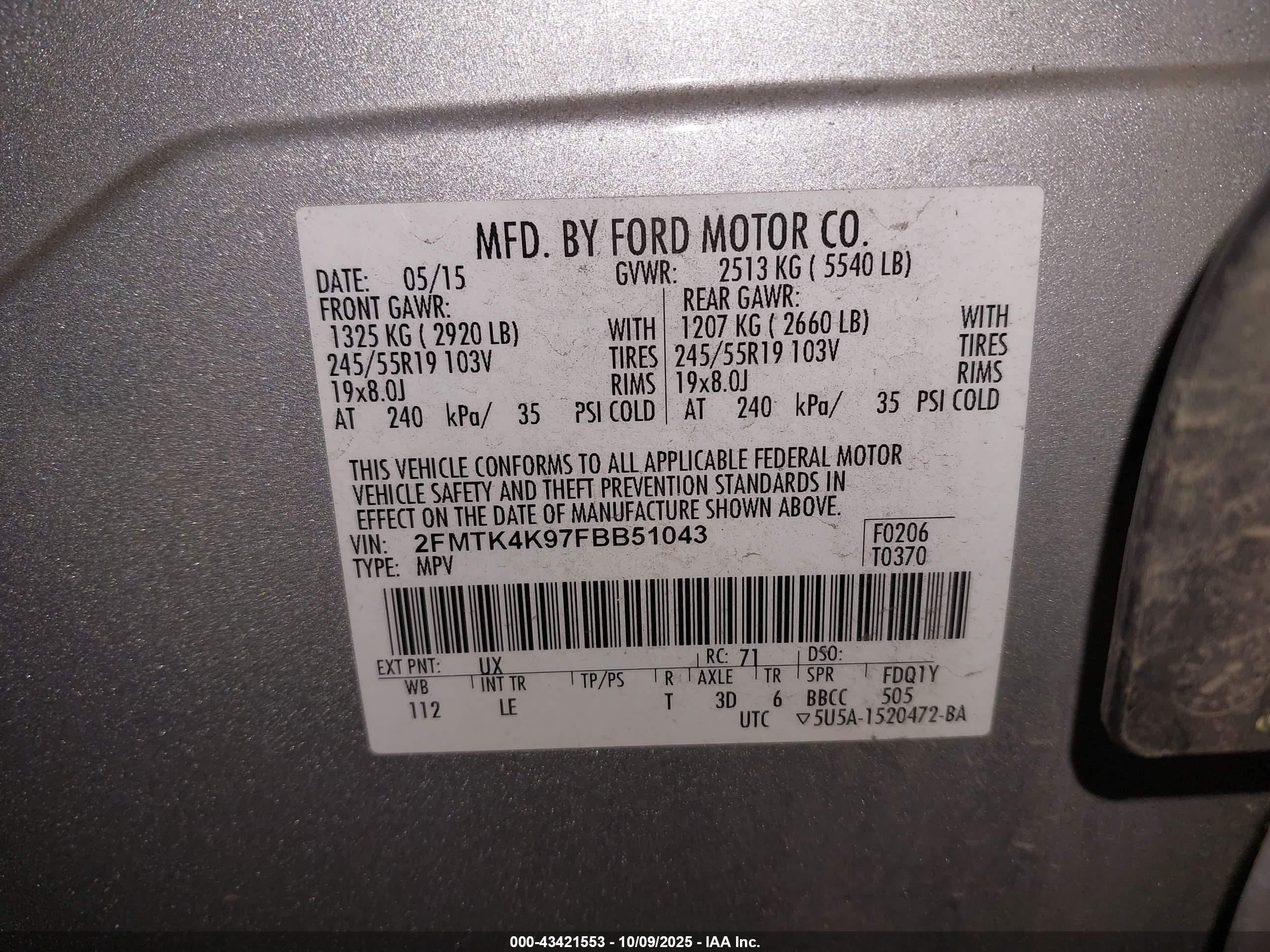 FORD EDGE image 9