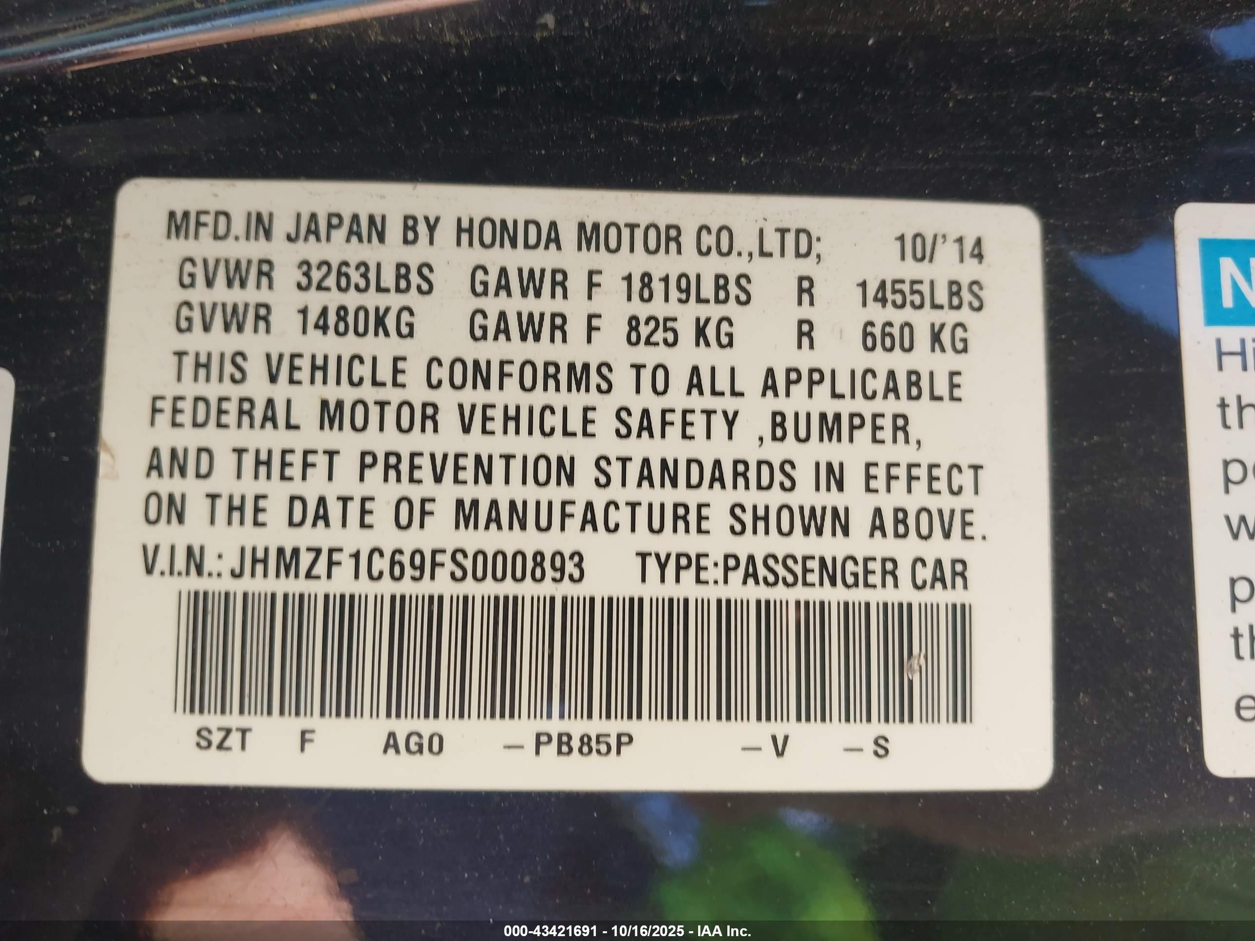 HONDA CR-Z image 9
