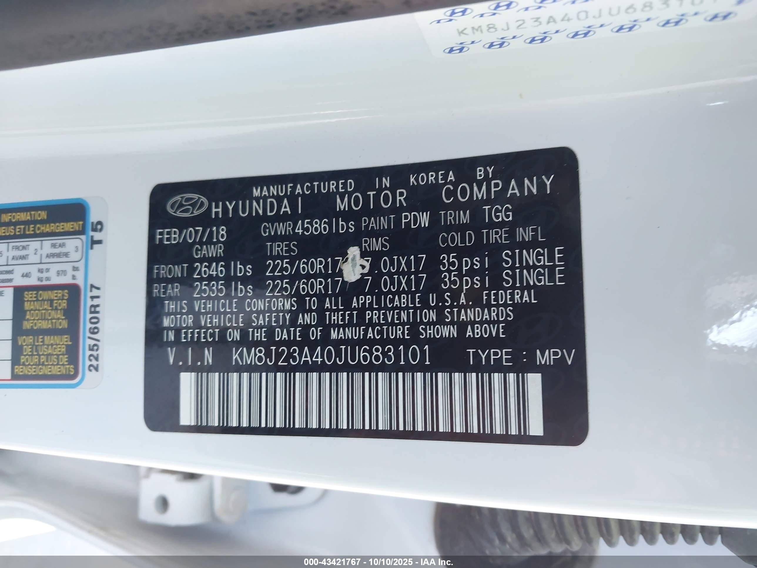 HYUNDAI TUCSON image 9