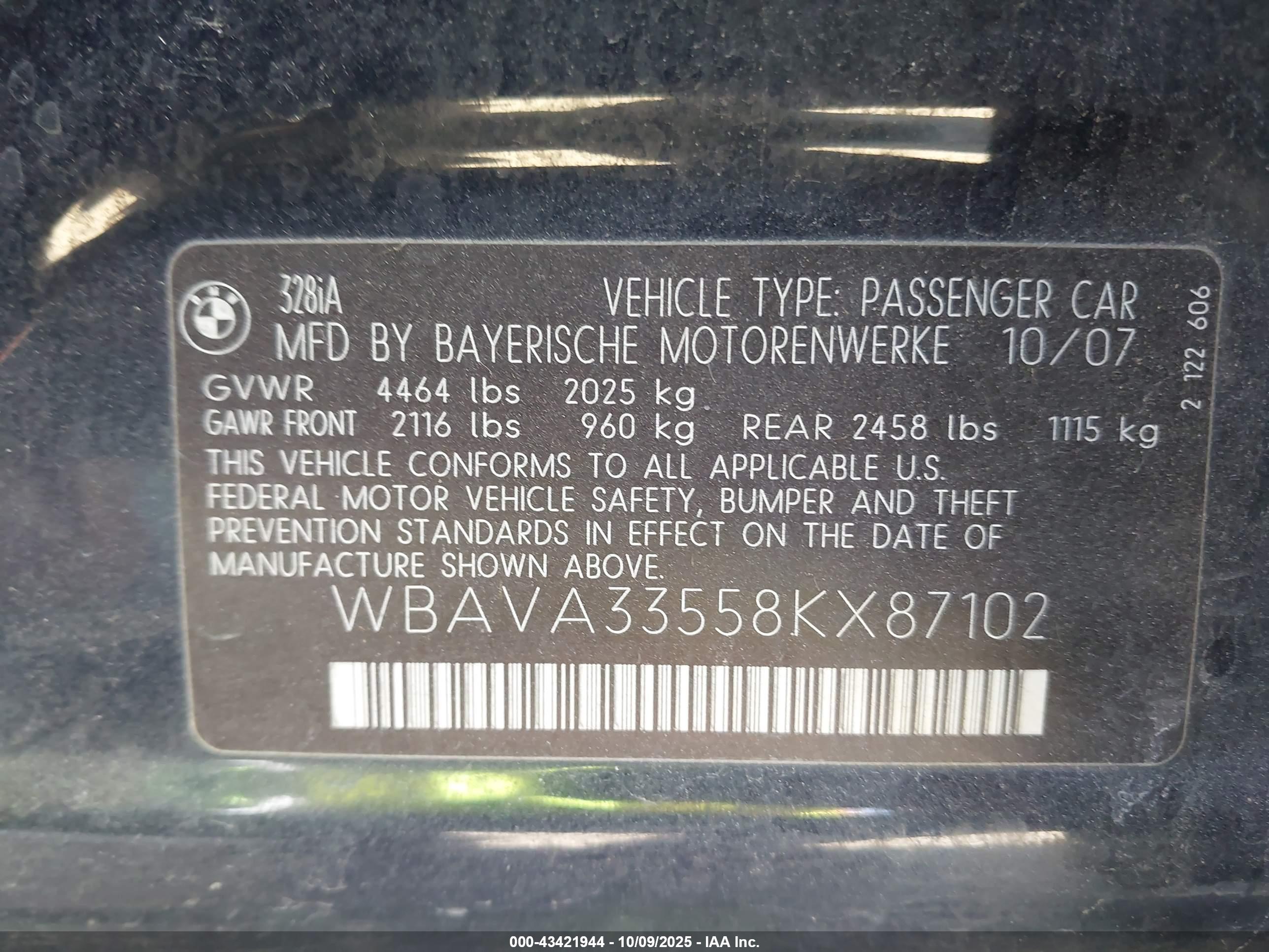 BMW 328I image 9