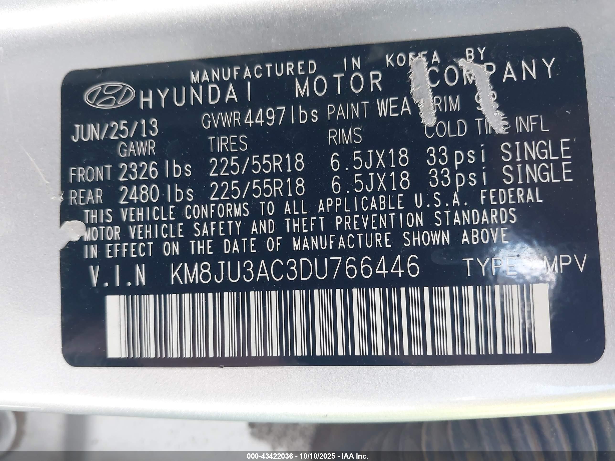 HYUNDAI TUCSON image 9