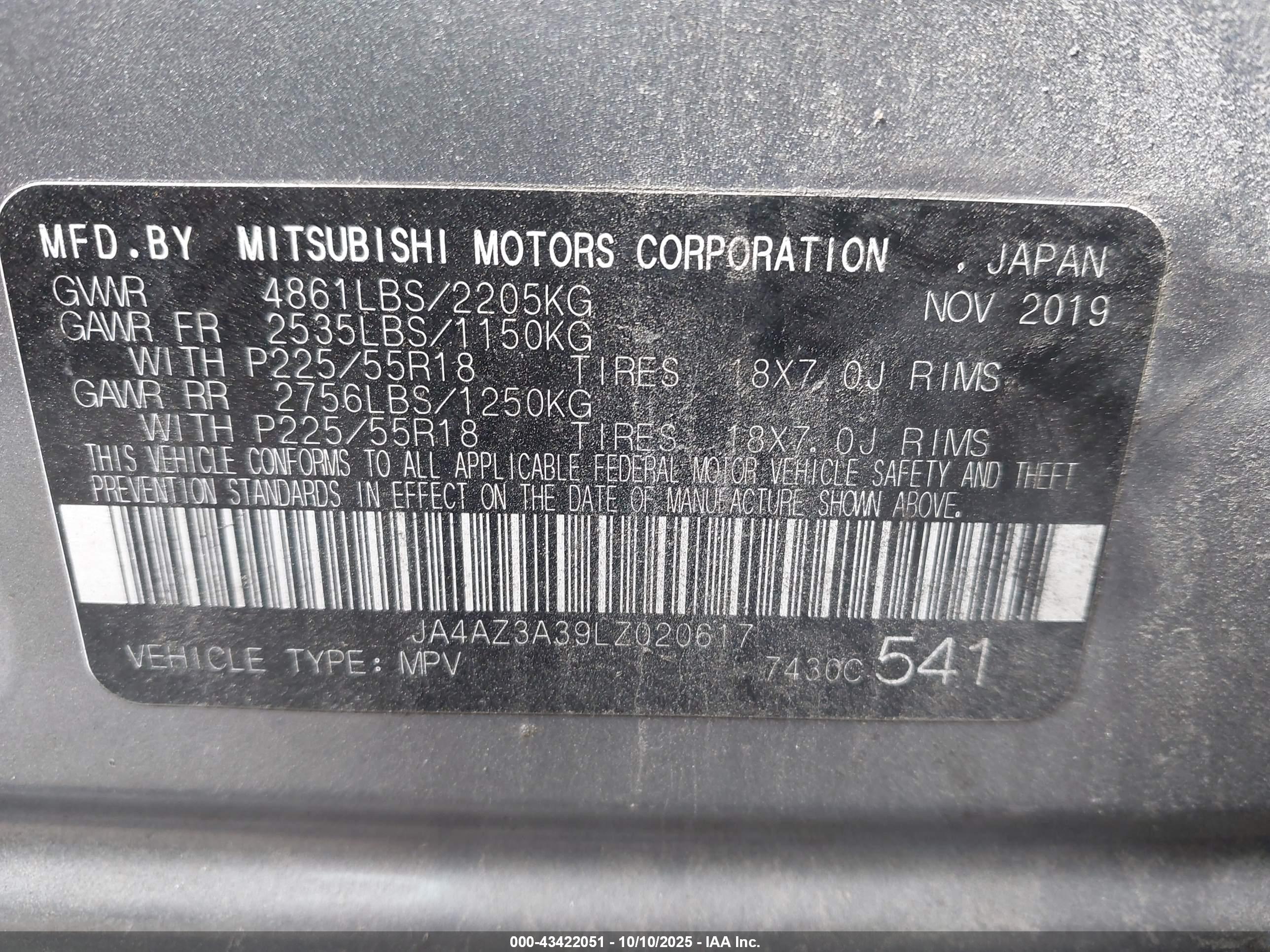 MITSUBISHI OUTLANDER image 9