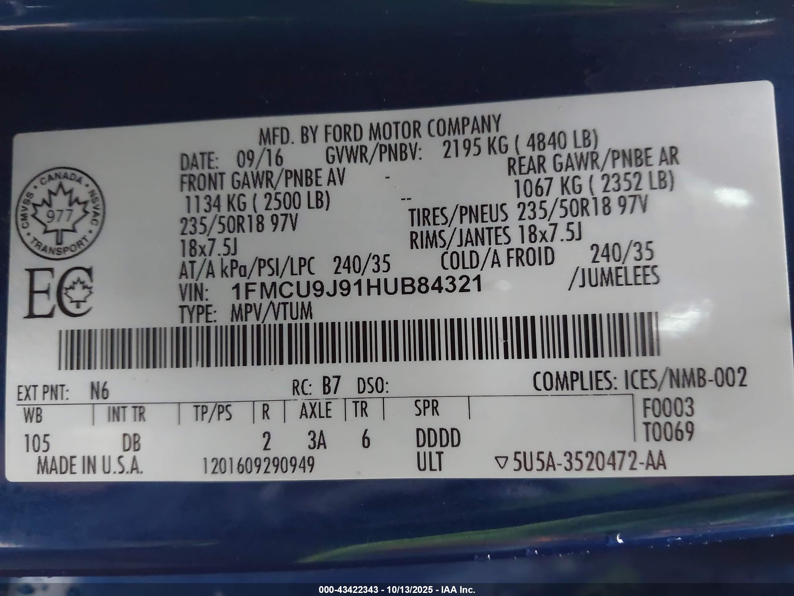 FORD ESCAPE image 9