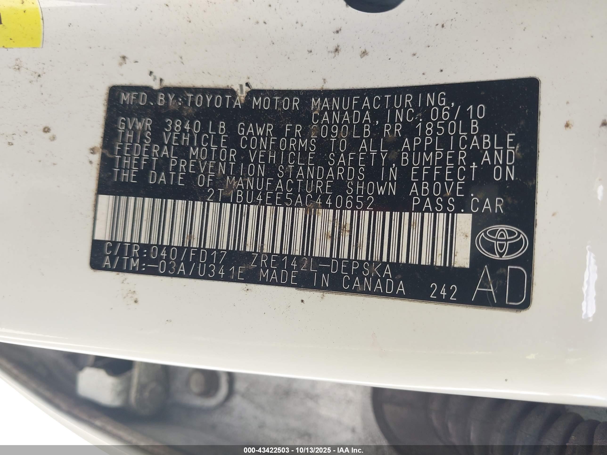 TOYOTA COROLLA image 9