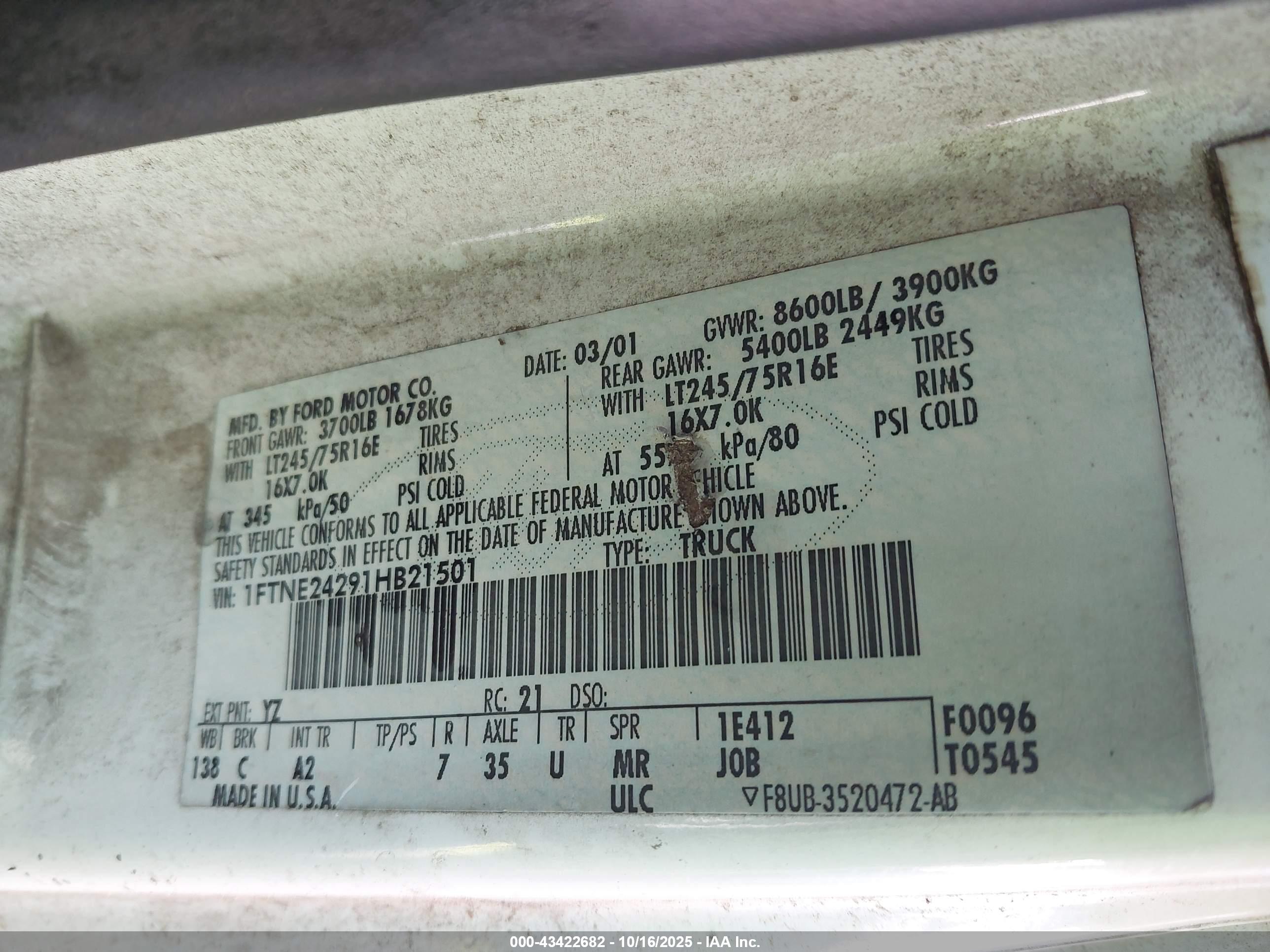 FORD E-250 image 9