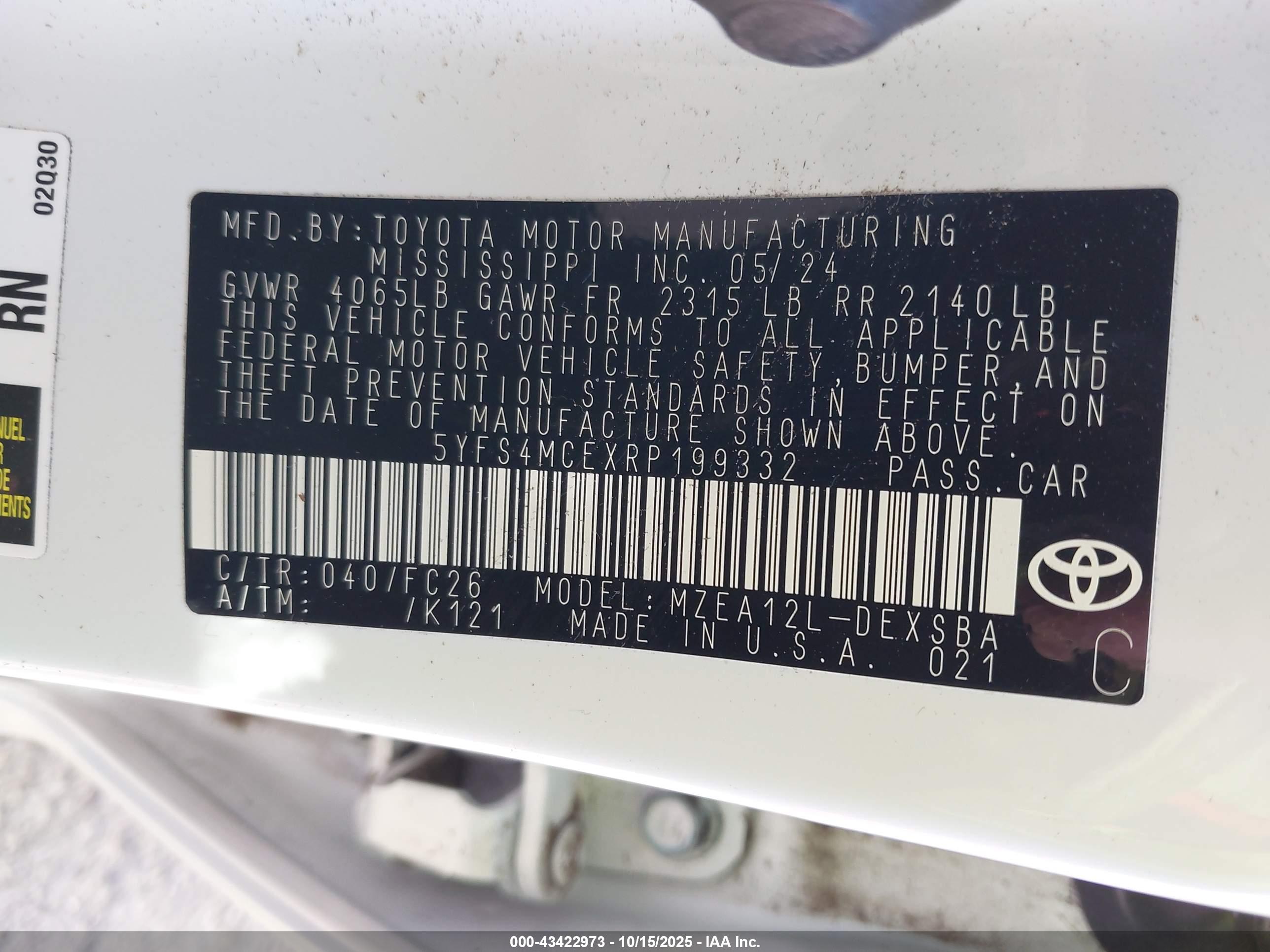 TOYOTA COROLLA image 9