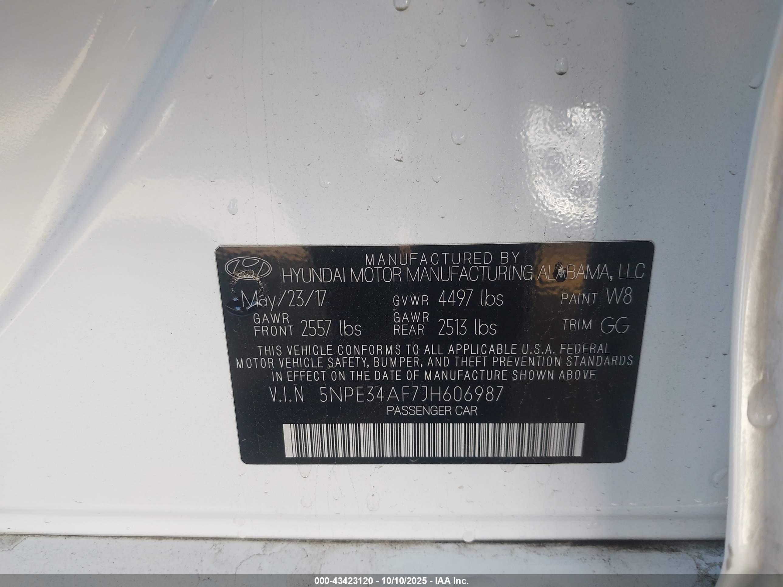 HYUNDAI SONATA image 9