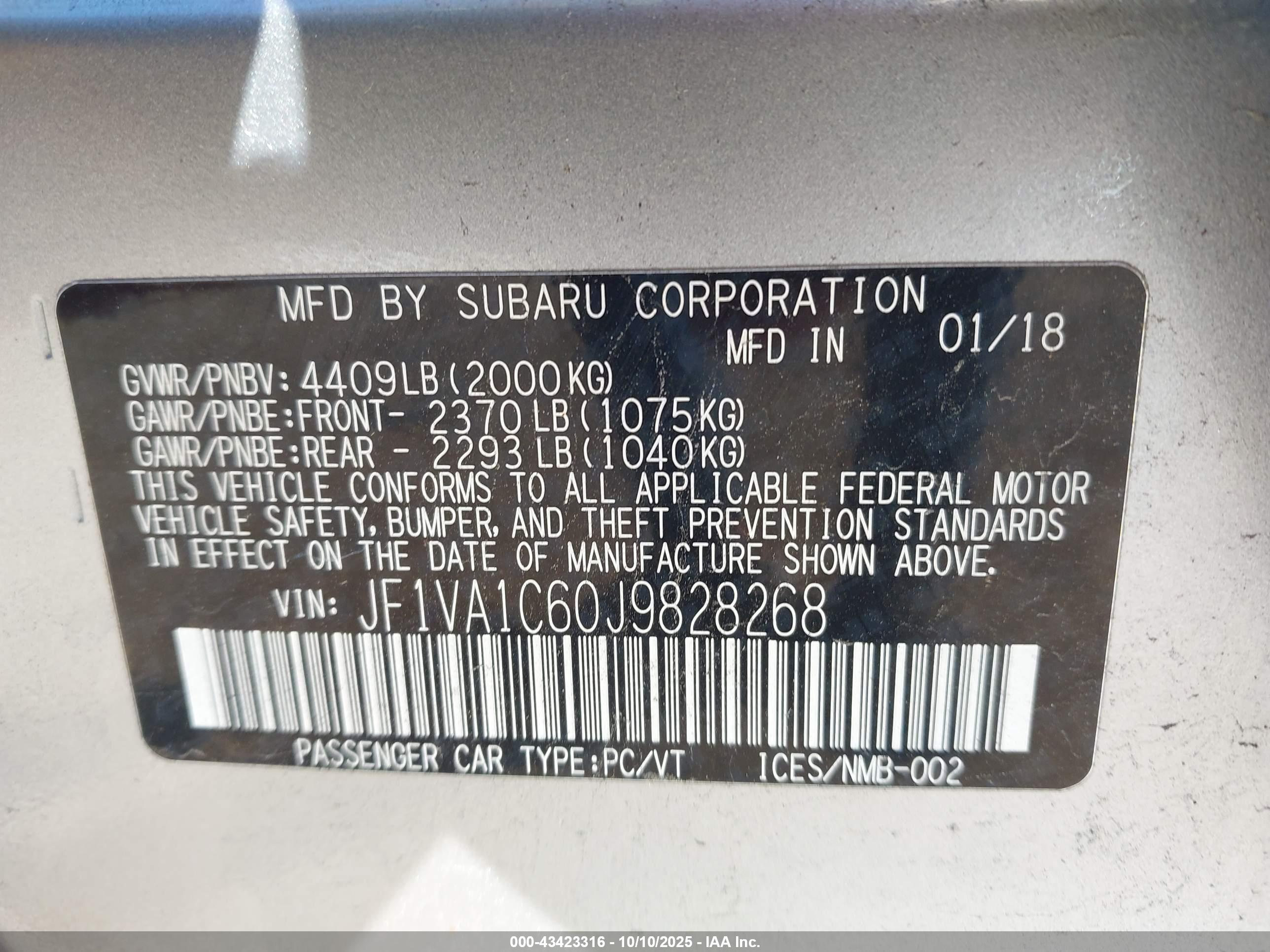 SUBARU WRX image 9